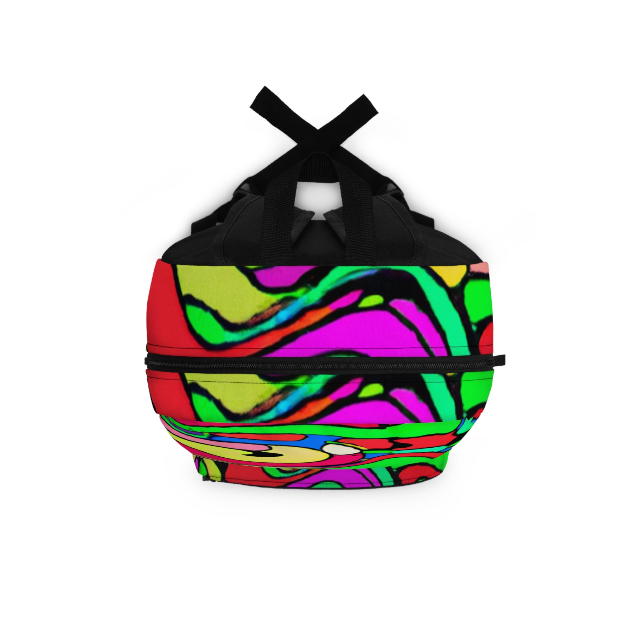 "Groovy Kaleidoscope Bazaar" - Backpack