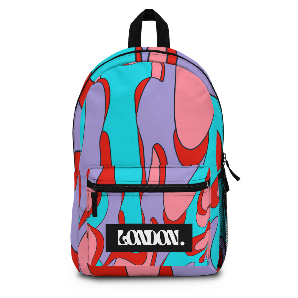 "Groovy Spectrum Illusions" - Backpack