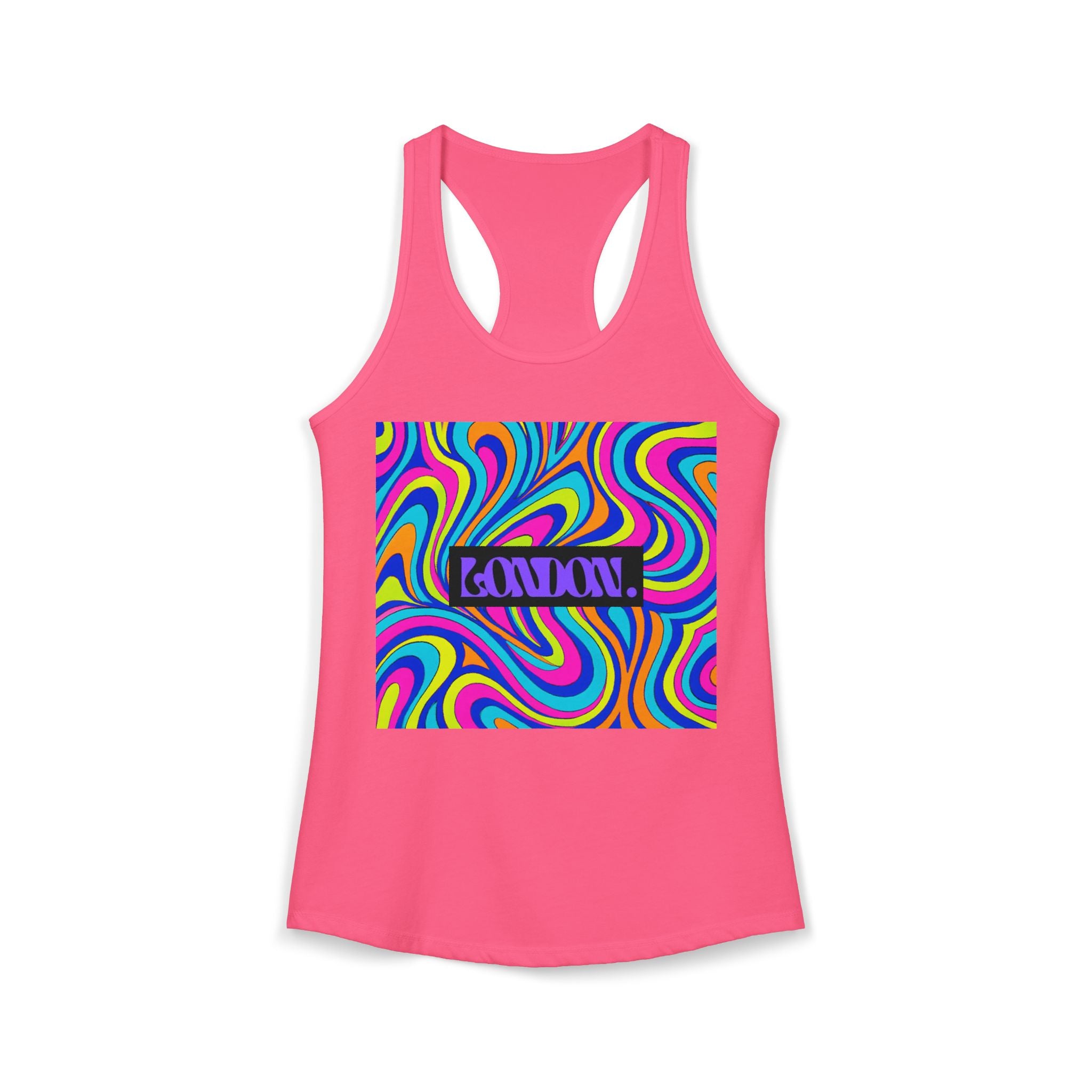 "Jasper Kaledioscope" - Racerback Tank Top