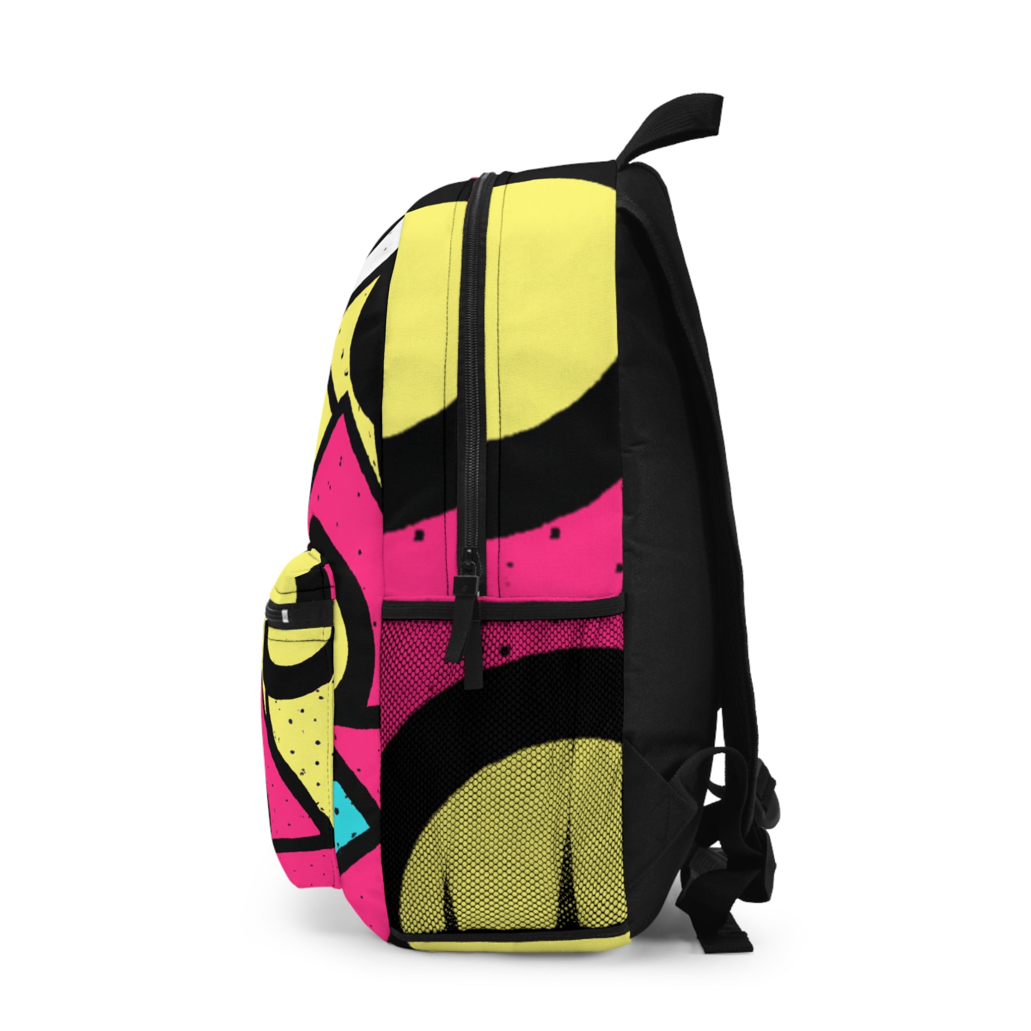 "Vibrant Vinyl Visions" - Backpack