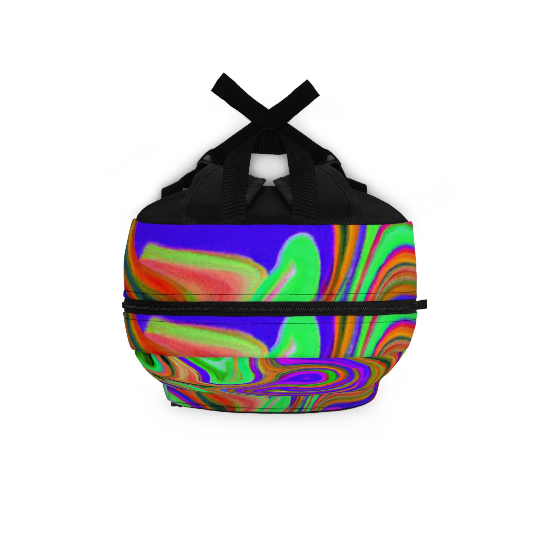 "Trippy Trudy's Technicolor Threads" - Backpack