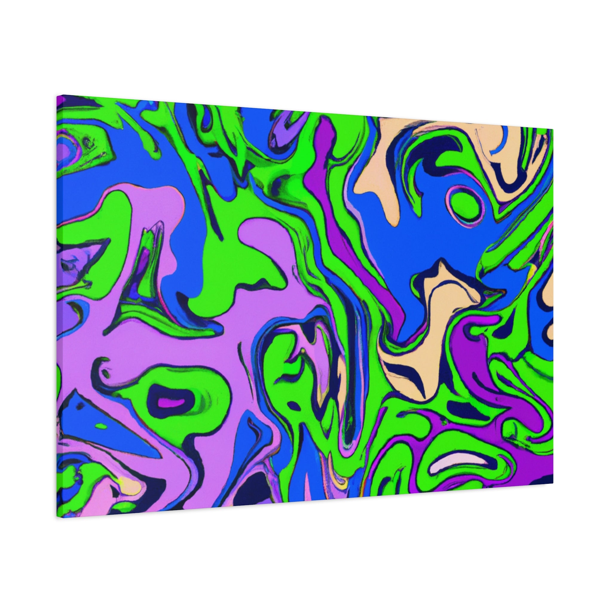 Groovy Kaleidoscope - Canvas