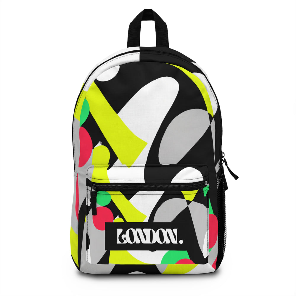 "Groovy Kaleidoscope Boutique" - Backpack