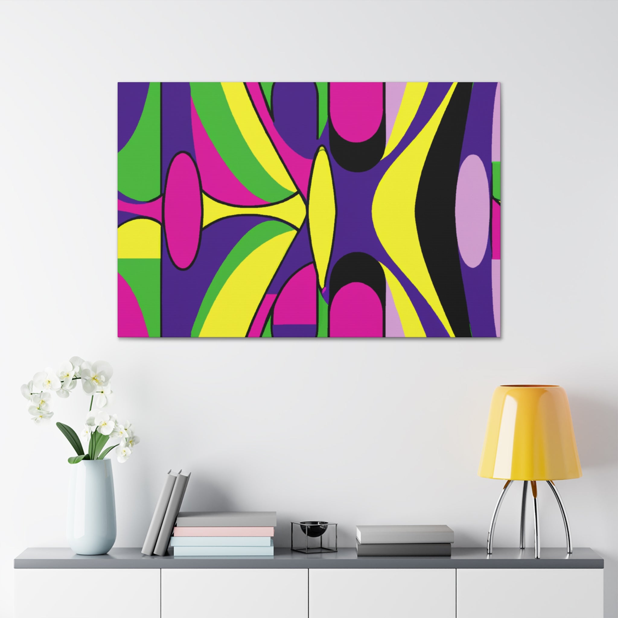 Groovy Kaleidoscope - Canvas