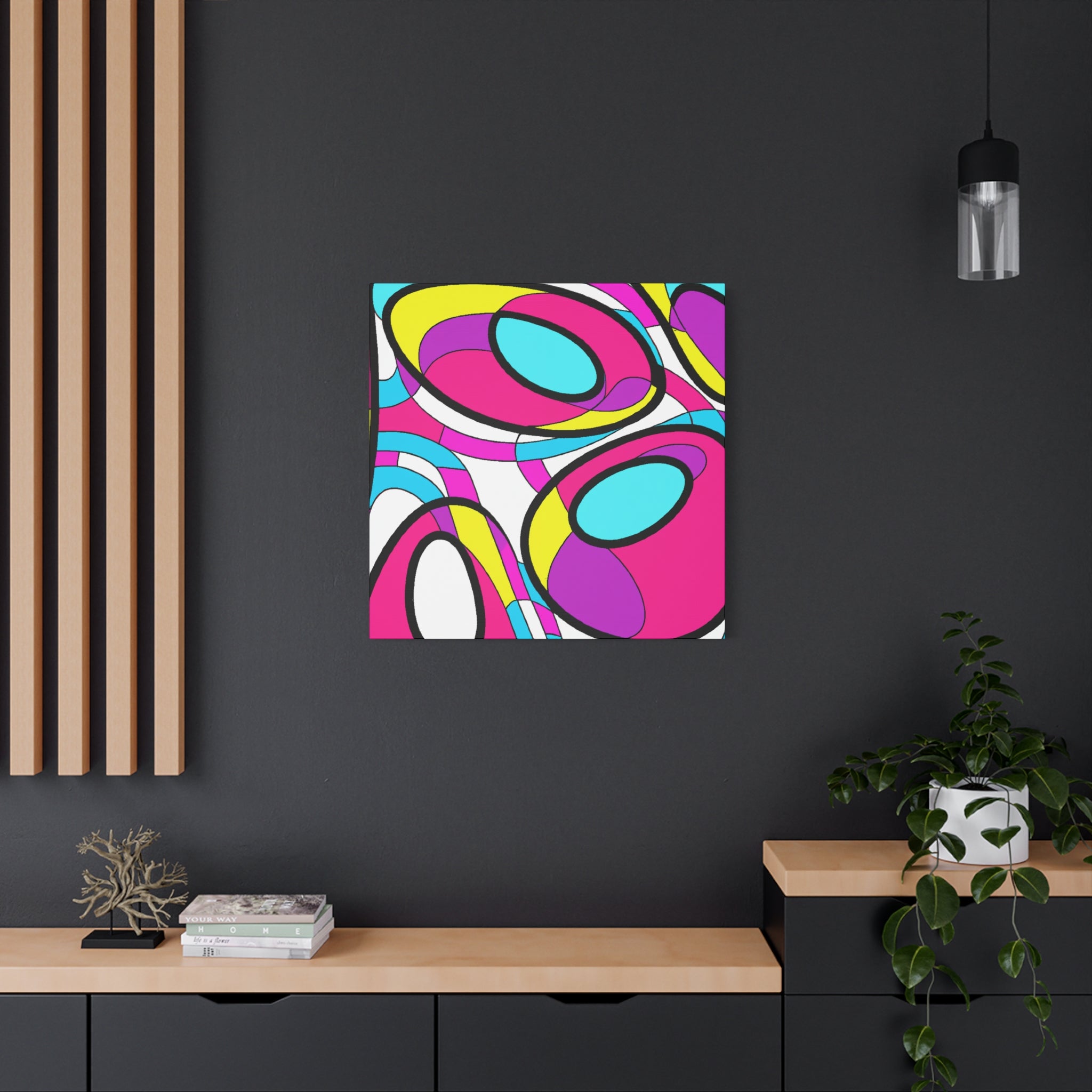 Groovy Kaleidoscope - Canvas
