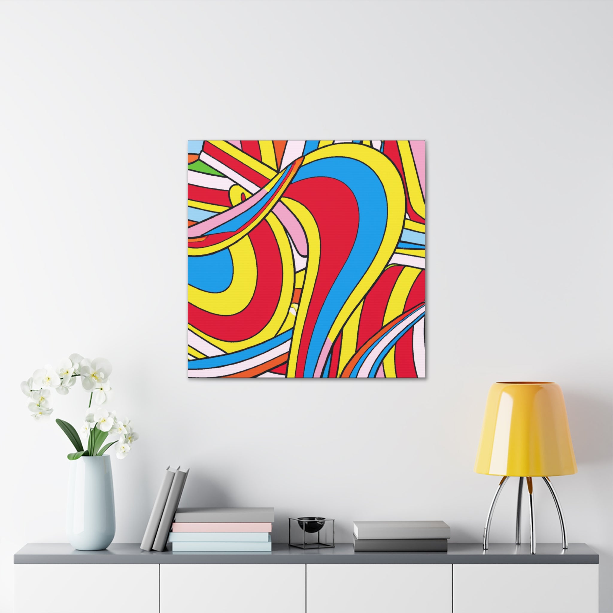 Groovy Kaleidoscope - Canvas