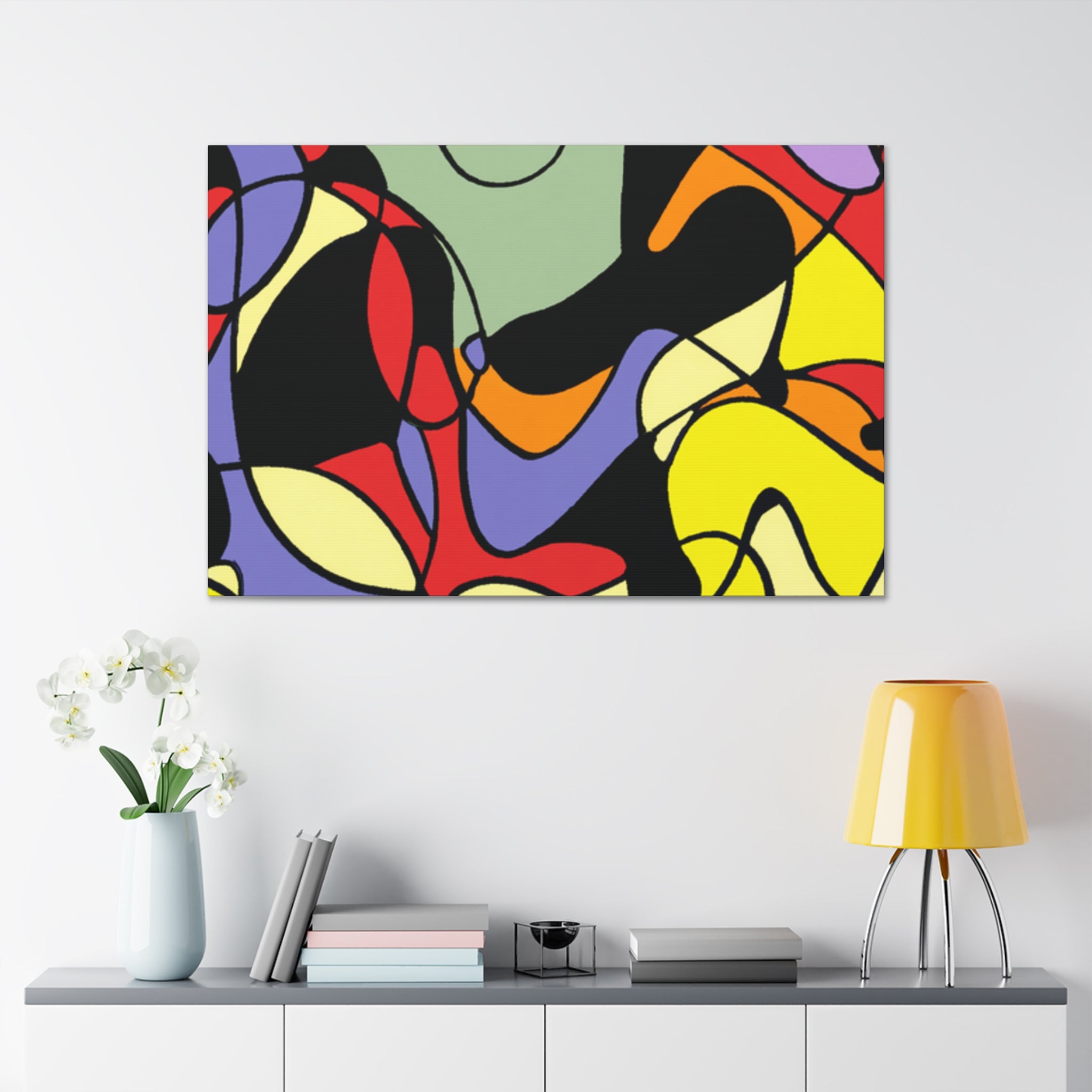 Groovy Kaleidoscope - Canvas