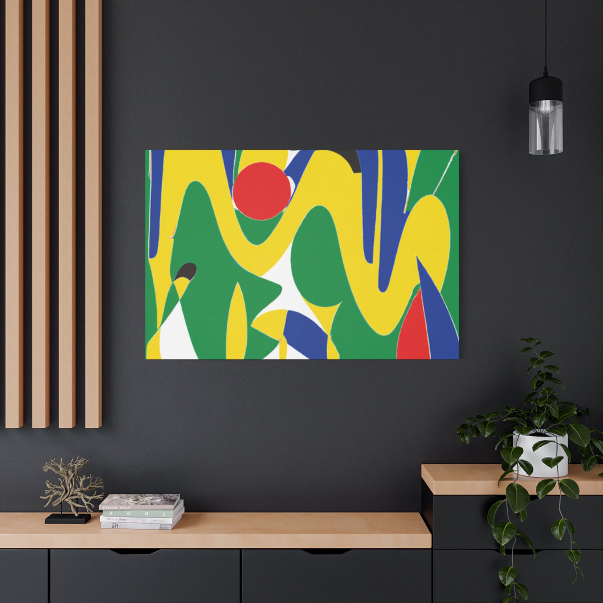 Groovy Kaleidoscope - Canvas