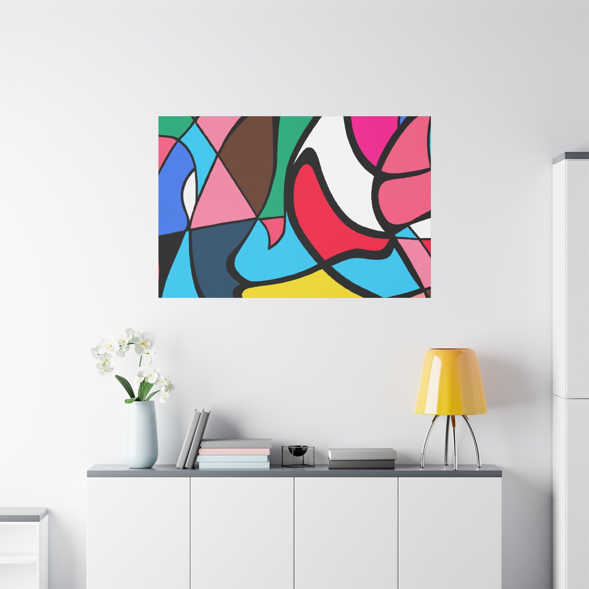Sunny Kaleidoscope - Canvas
