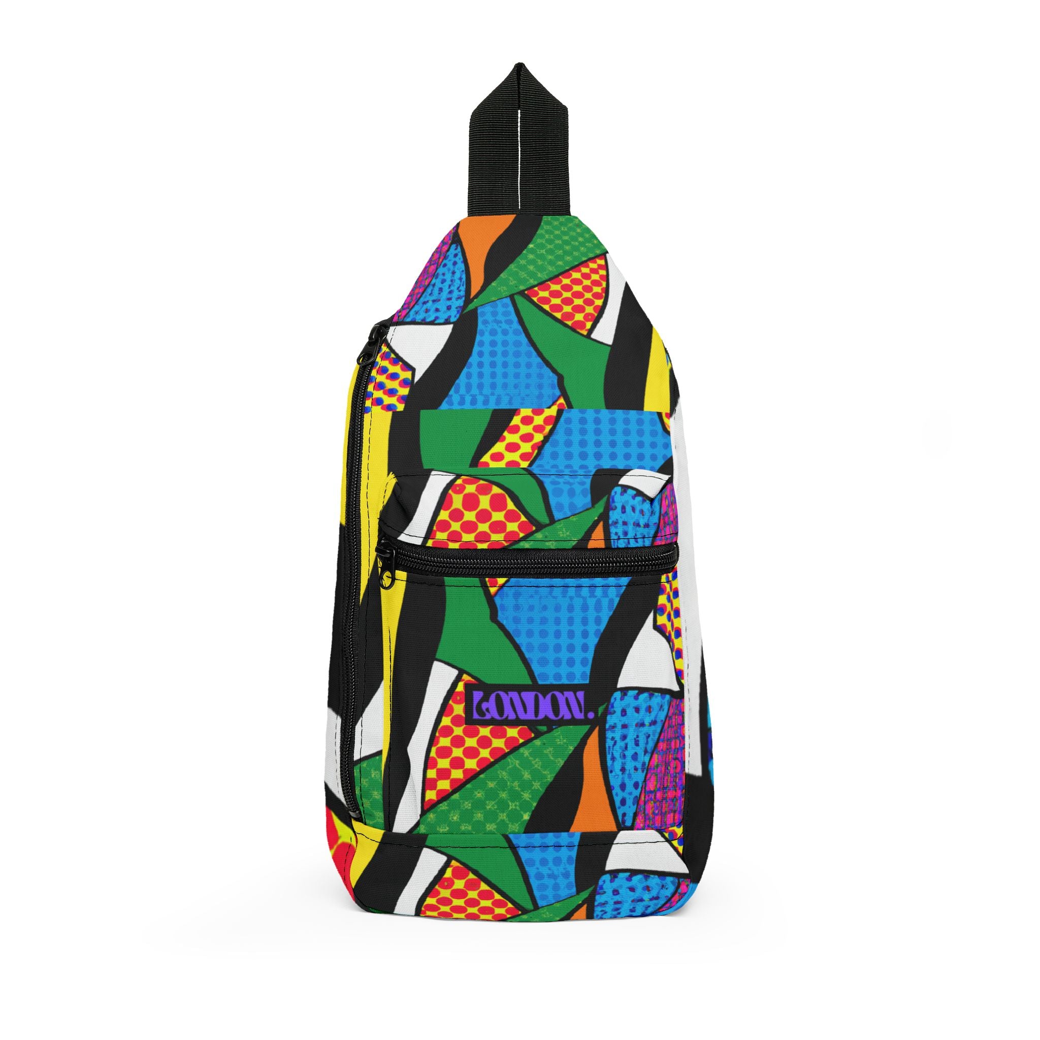 "Groovy Delights by Jasper Nebula" - Sling Bag