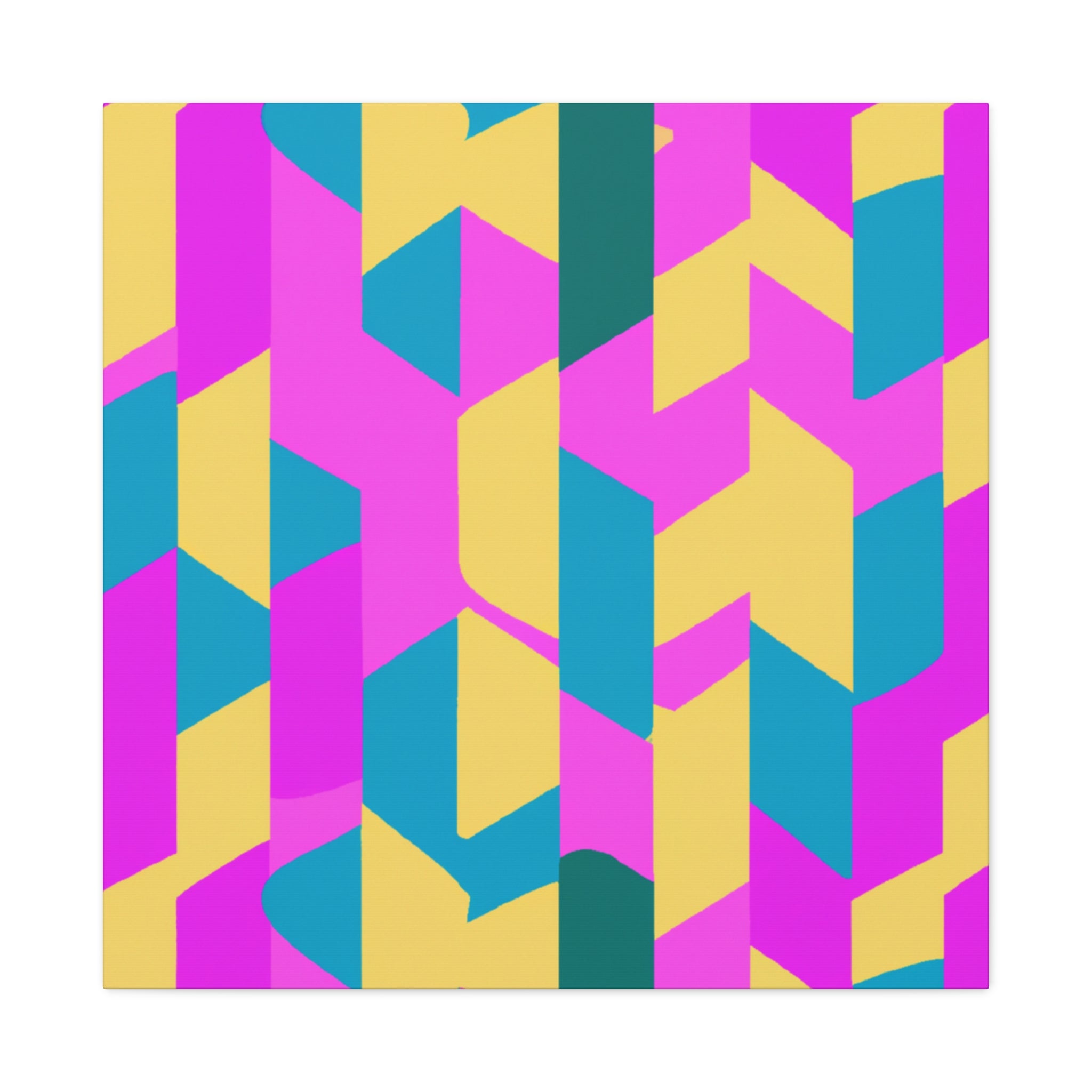 Groovy Kaleidoscope - Canvas