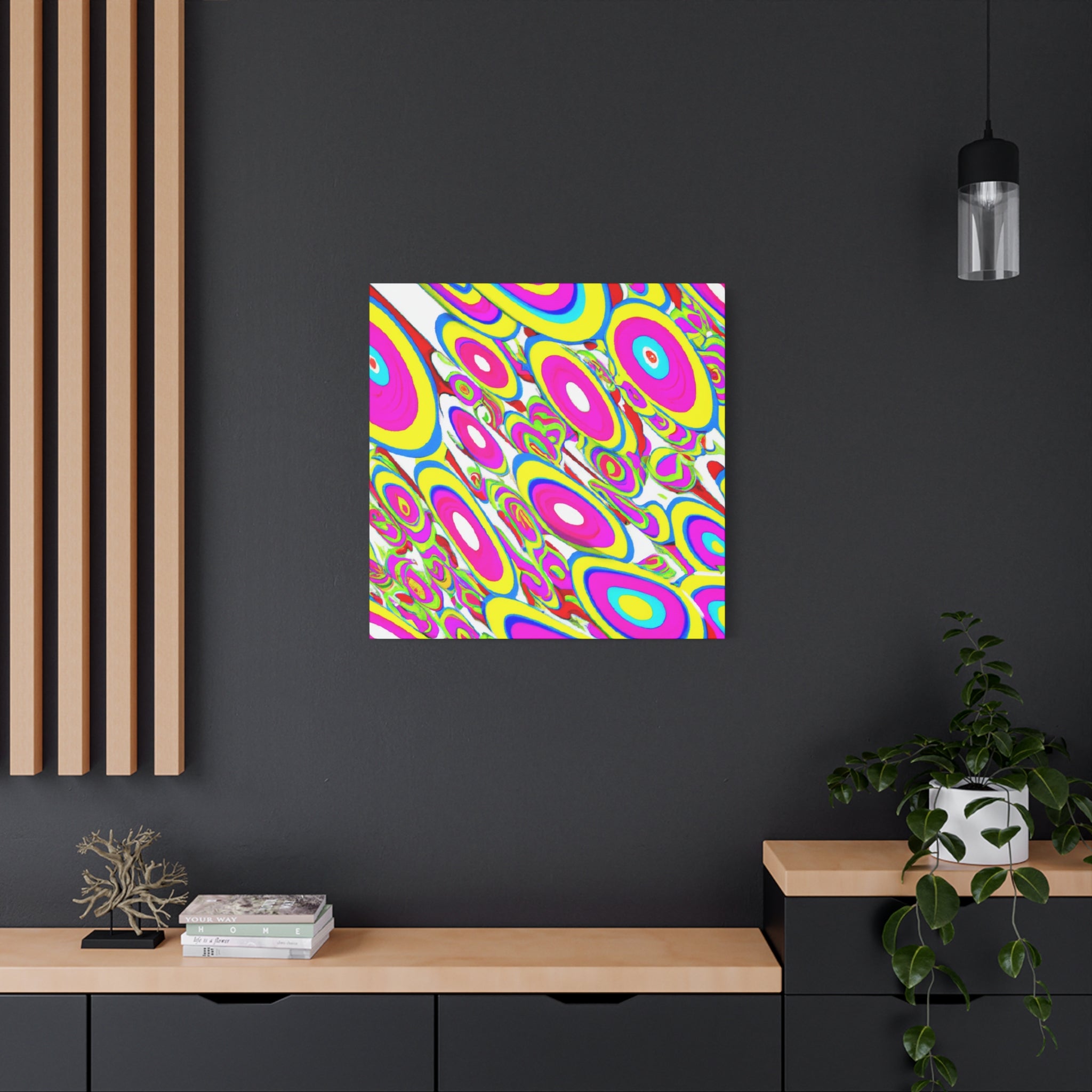 Groovy Kaleidoscope - Canvas