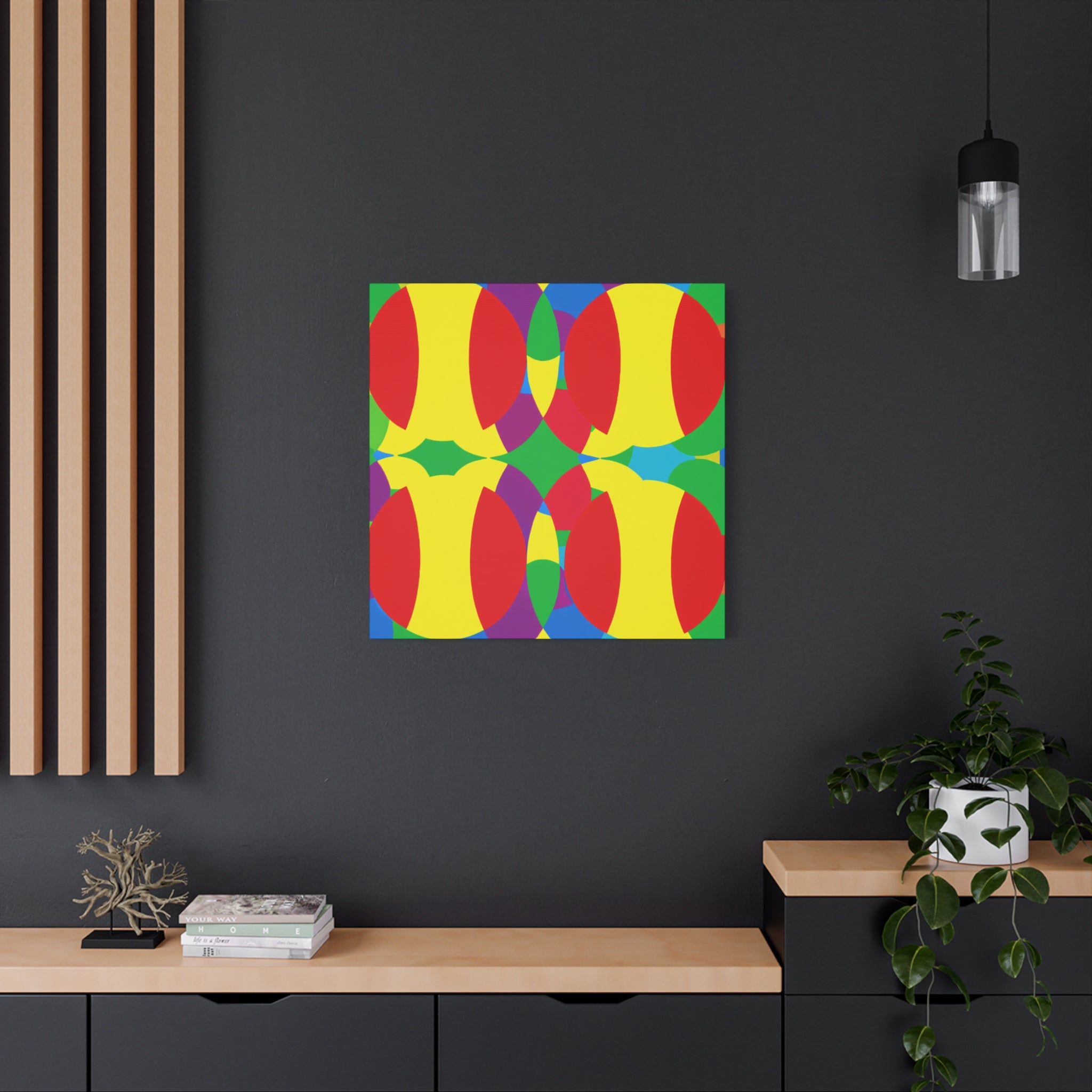 Groovy Kaleidoscope - Canvas