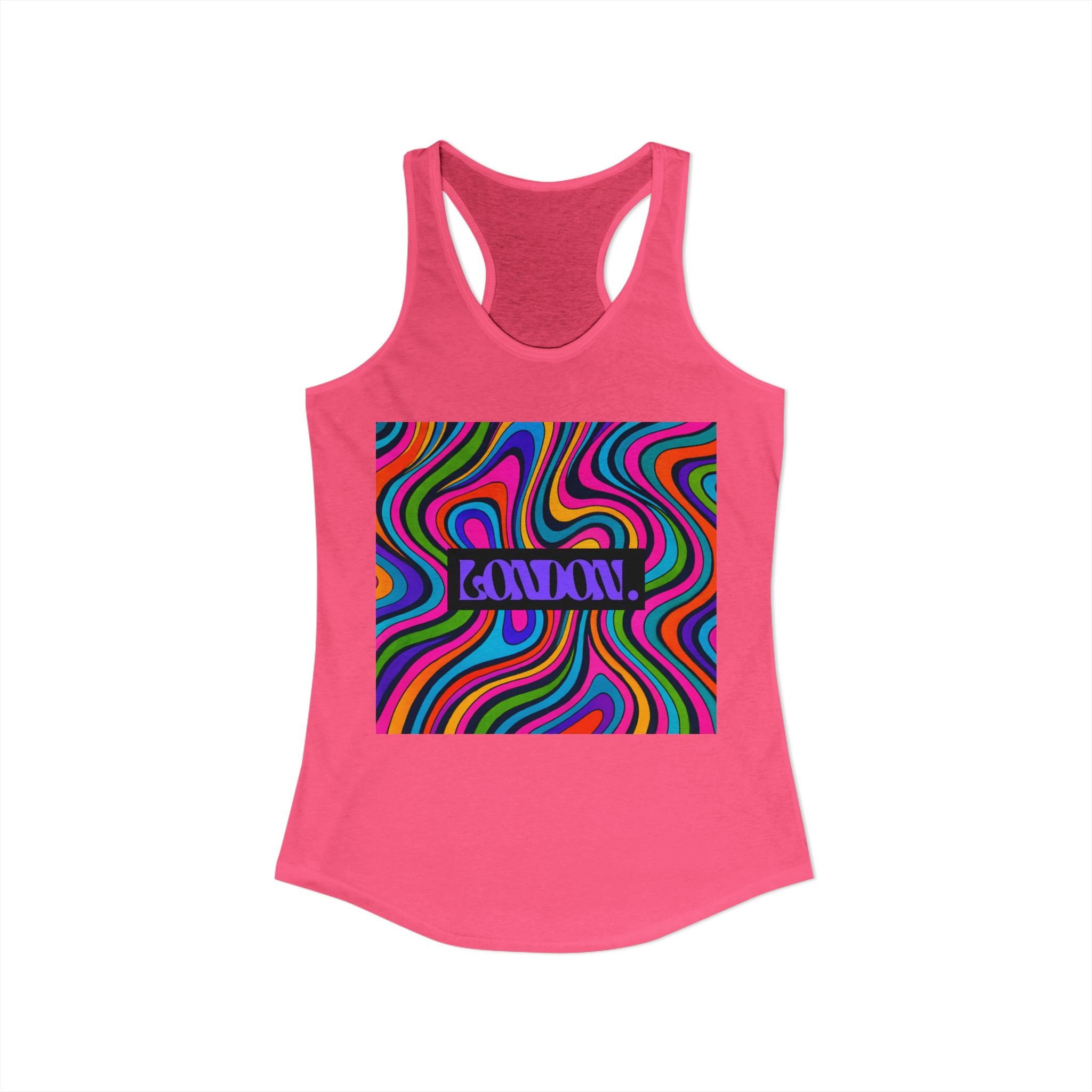 "Velvet Kaleidoscope" - Racerback Tank Top