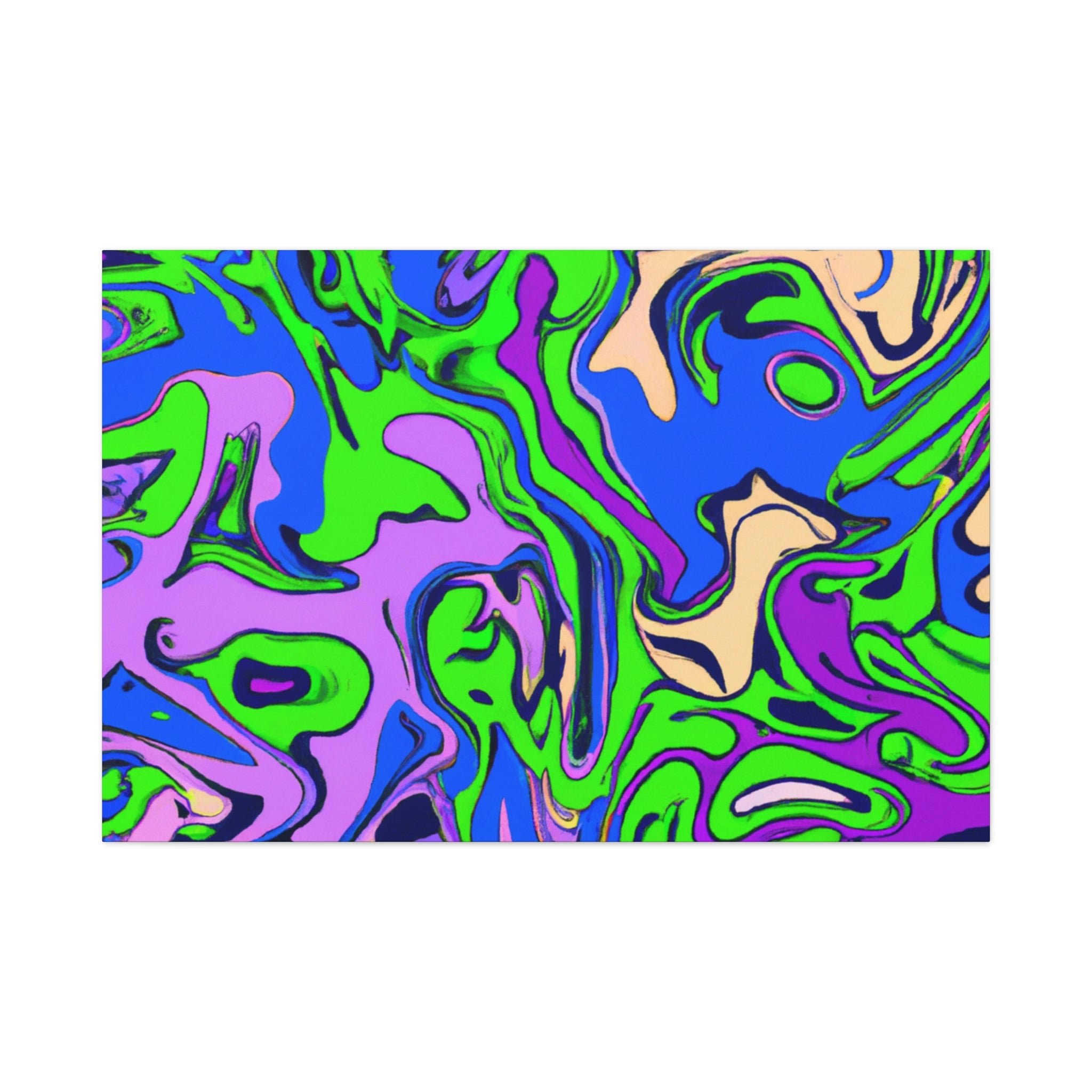 Groovy Kaleidoscope - Canvas