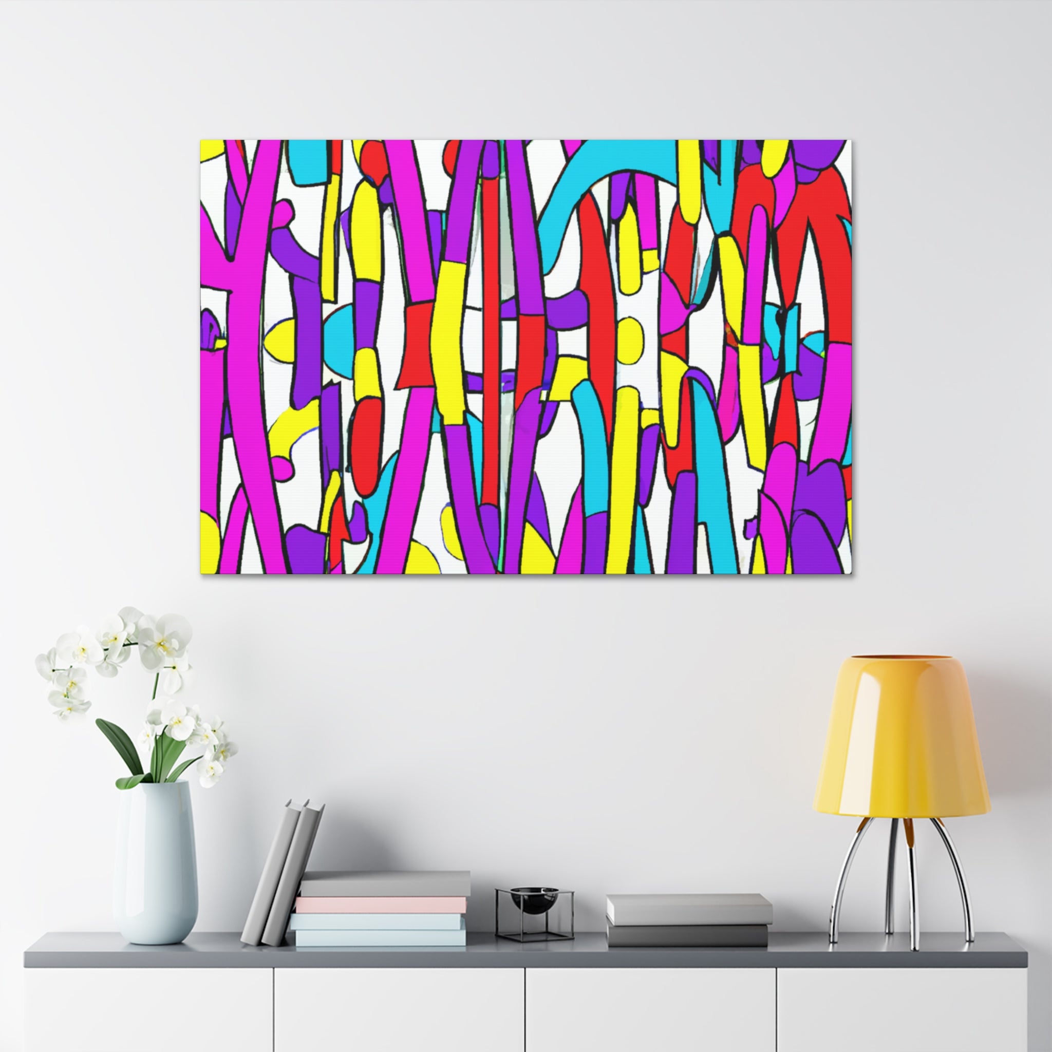 Groovy Whirl - Canvas