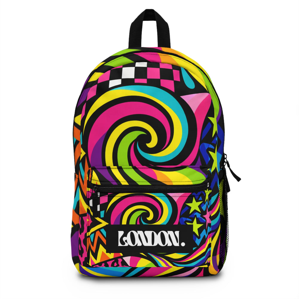 "Groovy Delights by Lennon Marley" - Backpack