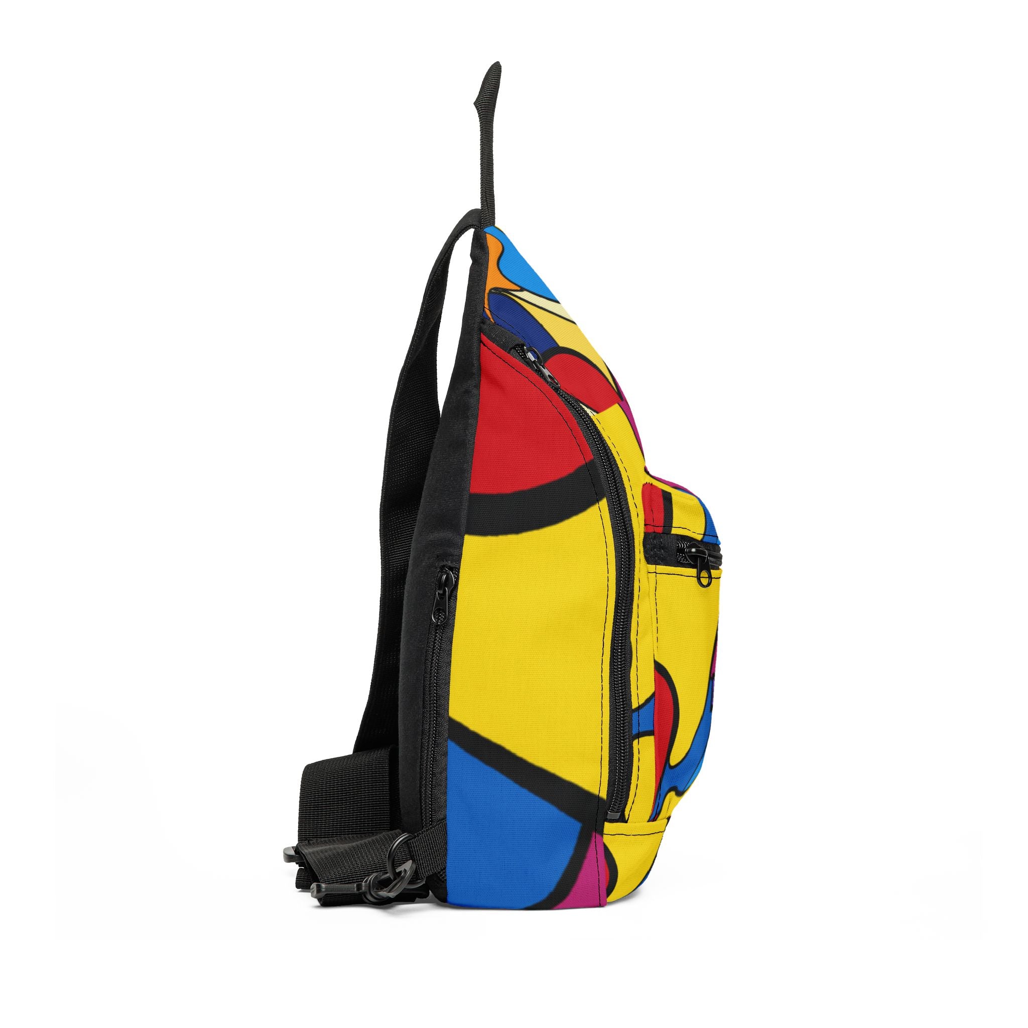 "Ellie's Technicolor Carousel" - Sling Bag
