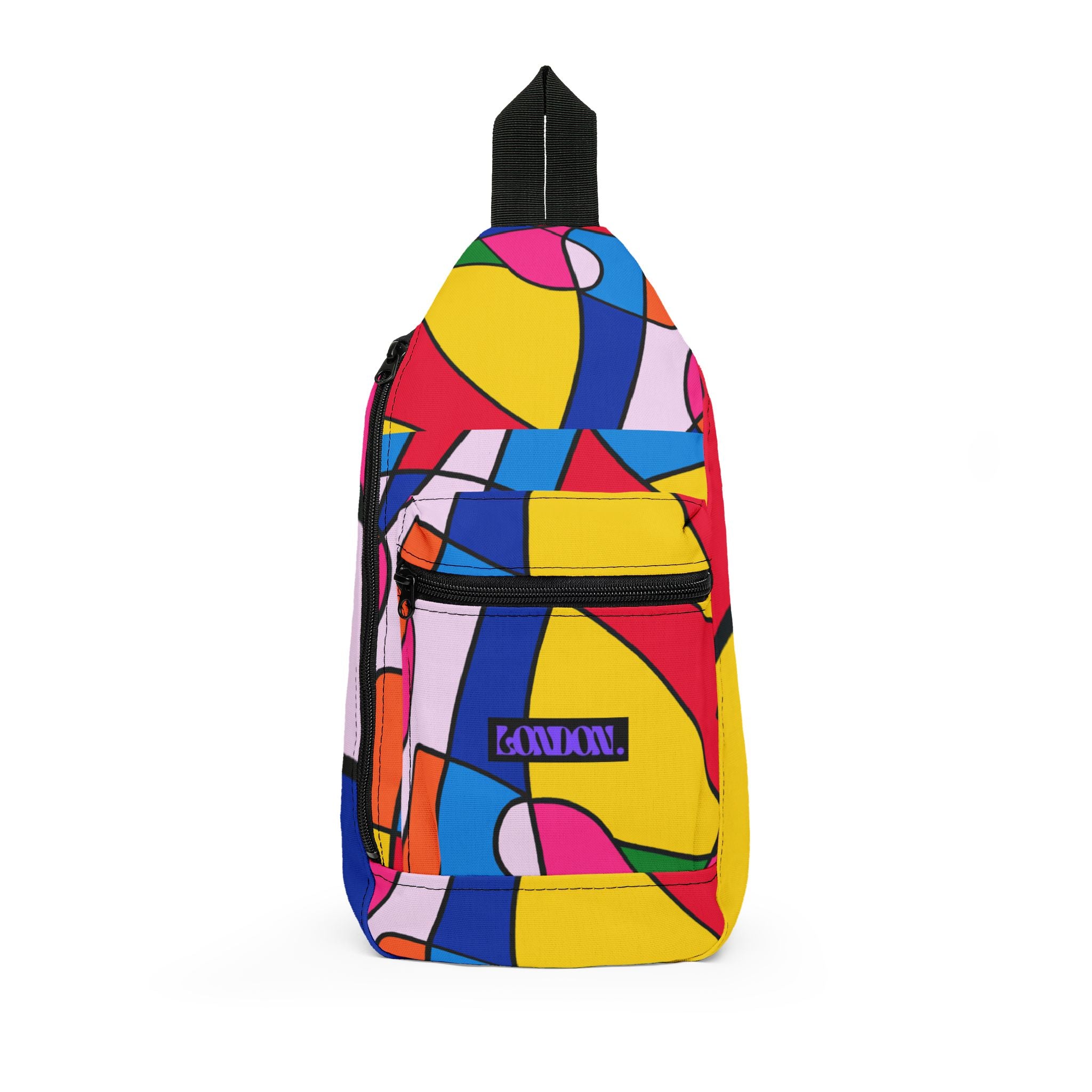 "Groovy Delights by Velvet Spectrum" - Sling Bag