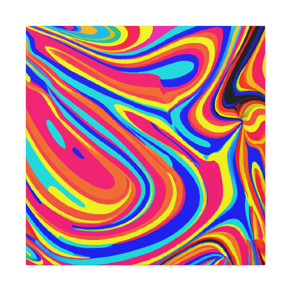 Groovy Kaleidoscope - Canvas
