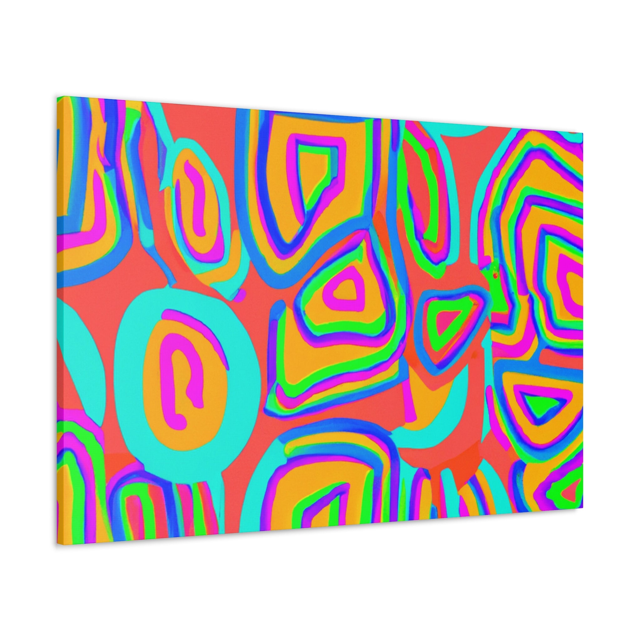 Groovy Kaleidoscope - Canvas