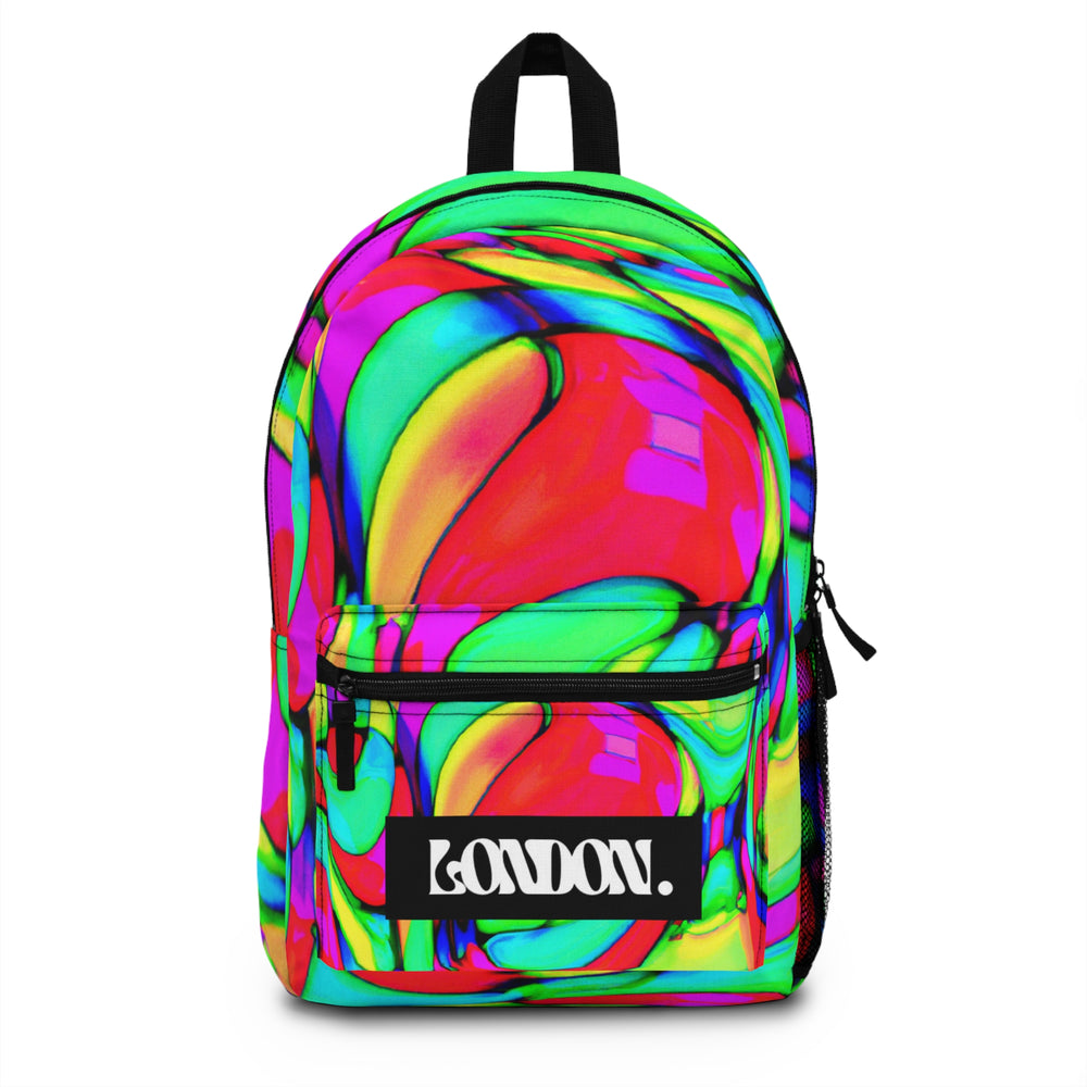 "Groovy Hue Illusion" - Backpack