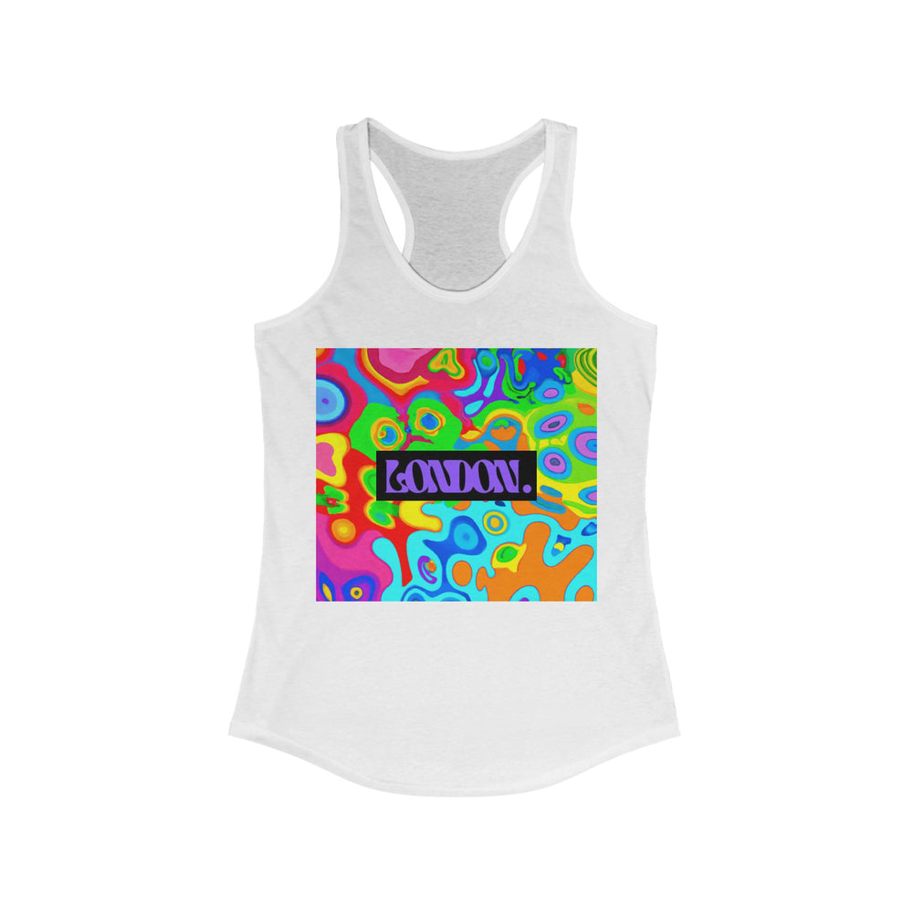 "Hippie Haze Boutique" - Racerback Tank Top