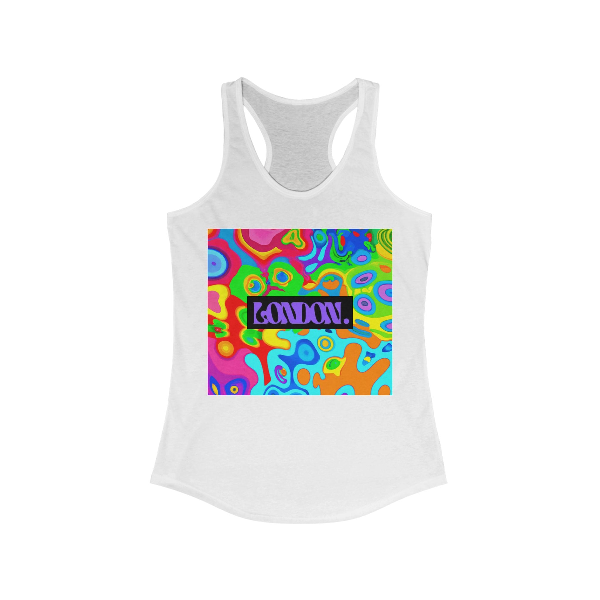 "Hippie Haze Boutique" - Racerback Tank Top