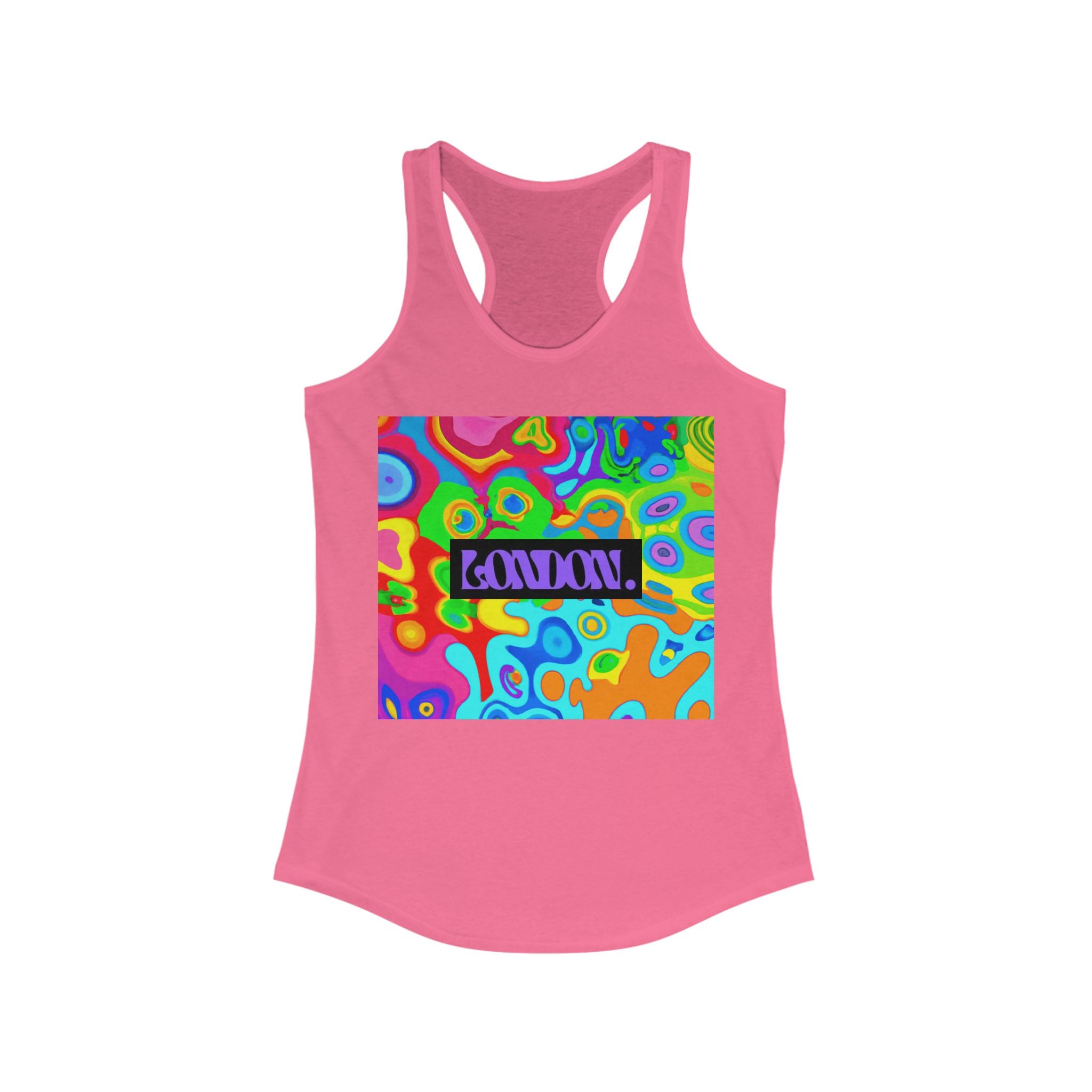 "Hippie Haze Boutique" - Racerback Tank Top