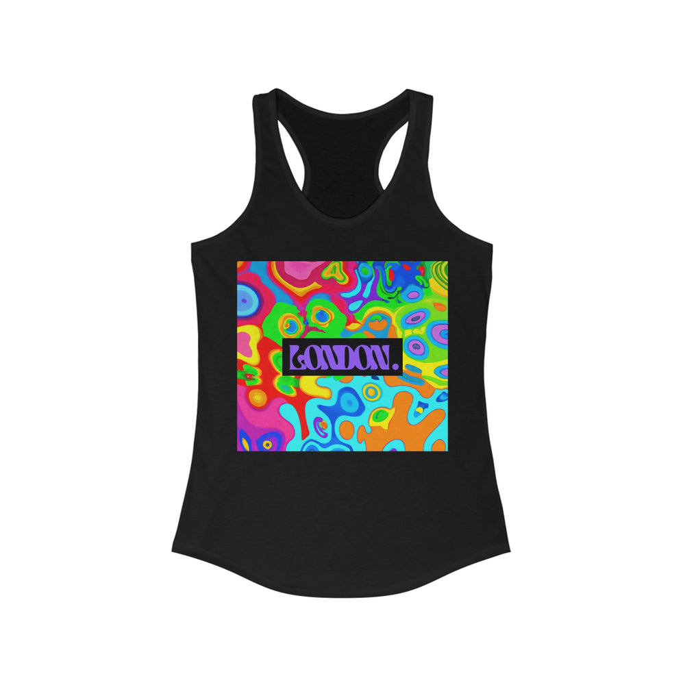 "Hippie Haze Boutique" - Racerback Tank Top