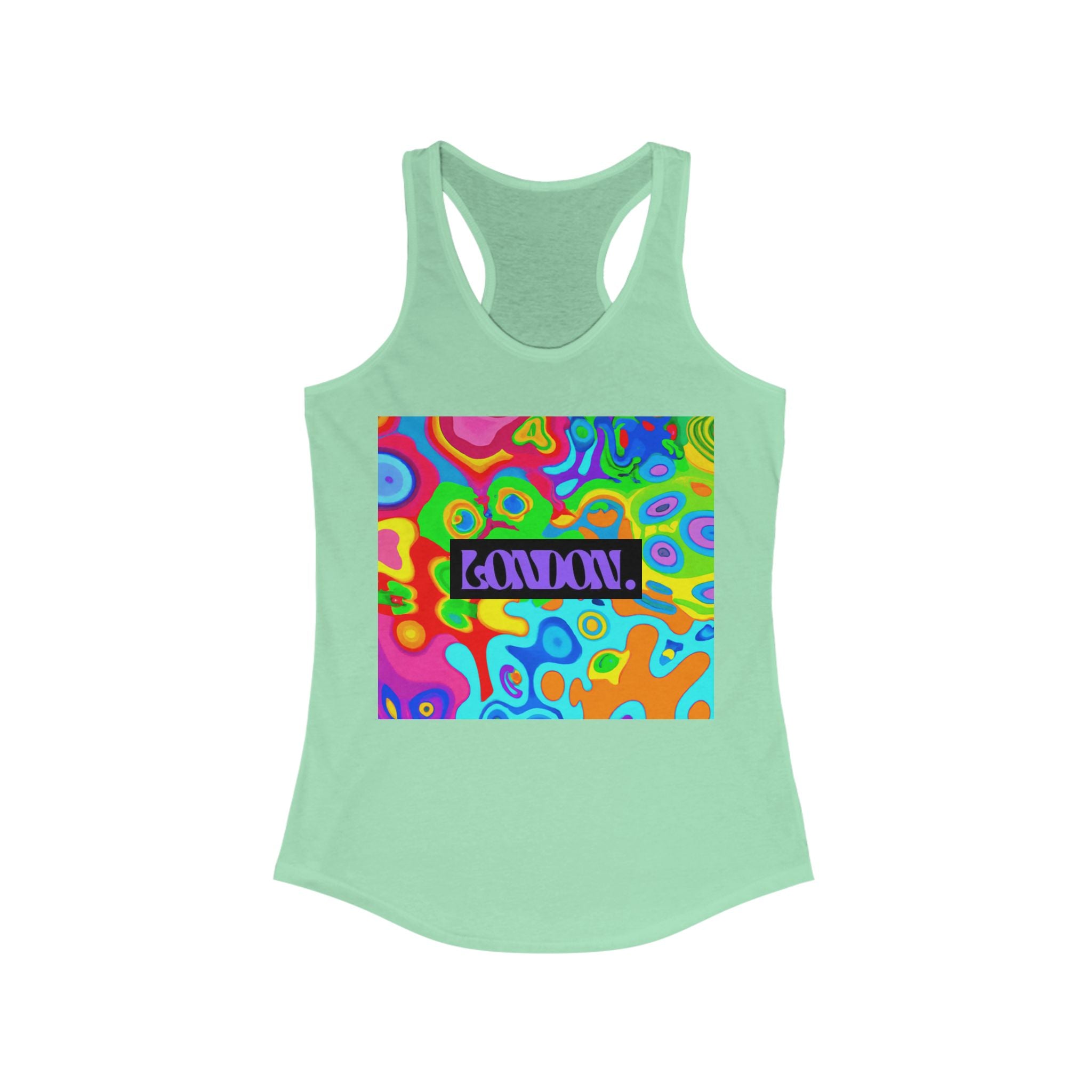 "Hippie Haze Boutique" - Racerback Tank Top