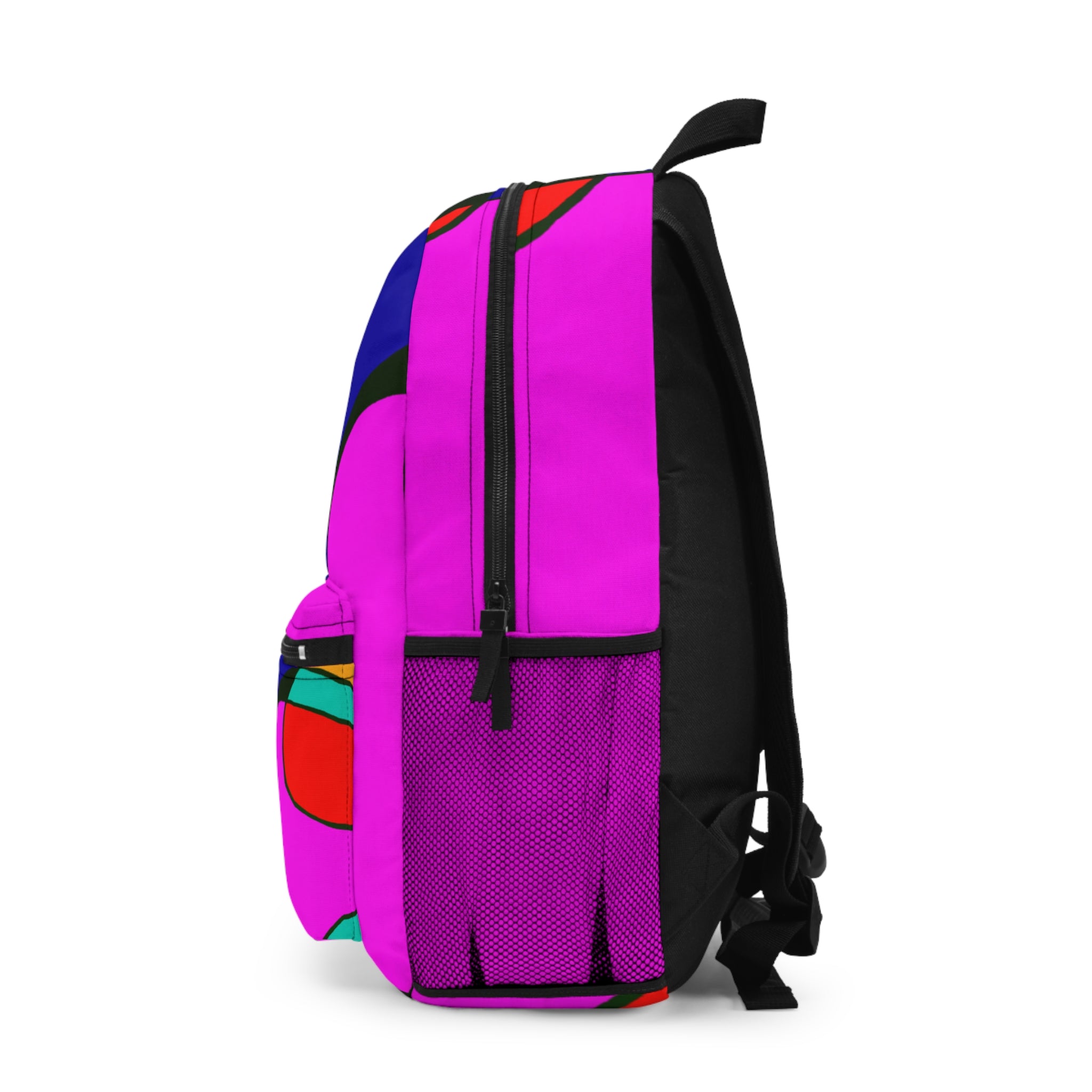 "Groovy Radiance: Vintage Bliss" - Backpack