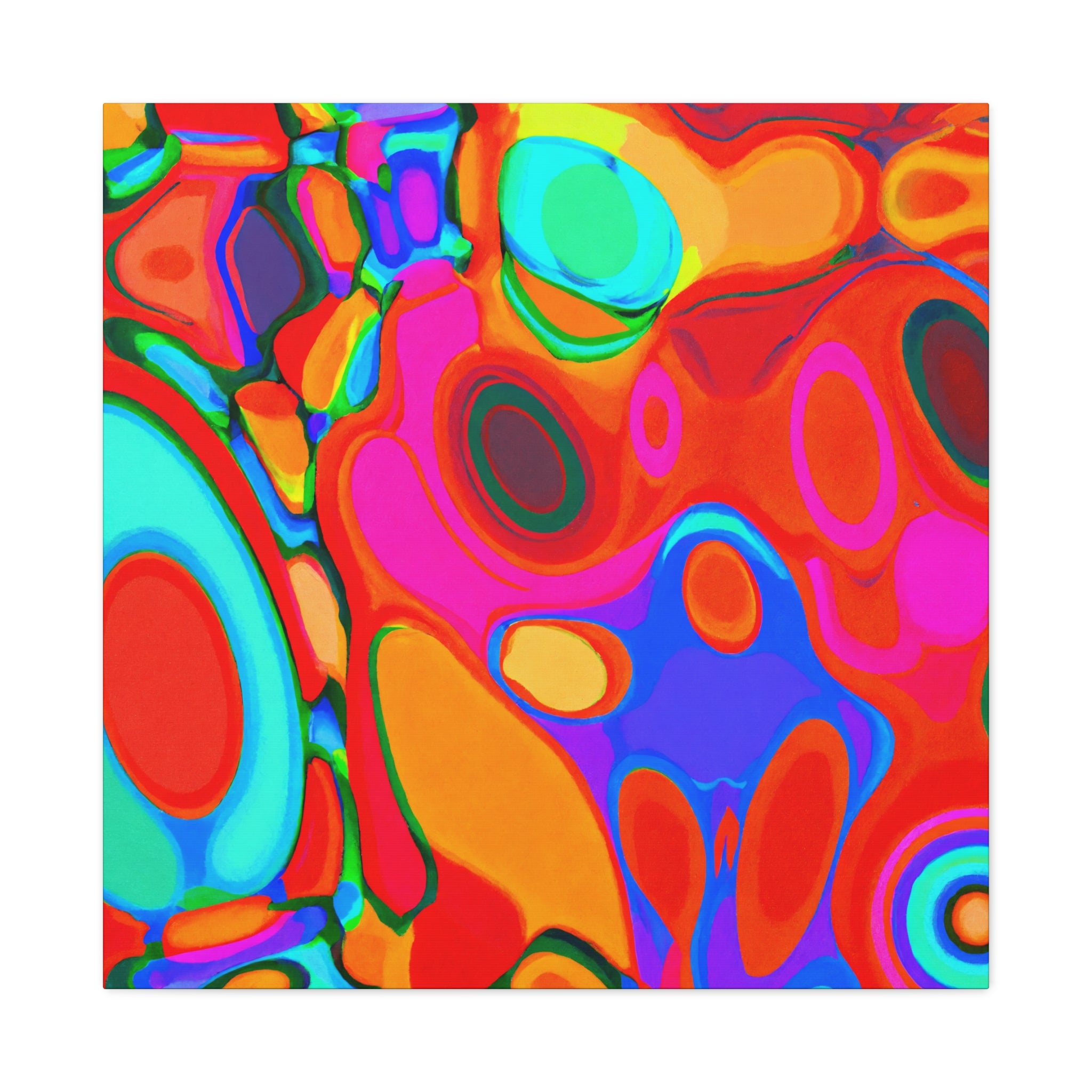 Groovy Kaleidoscope - Canvas