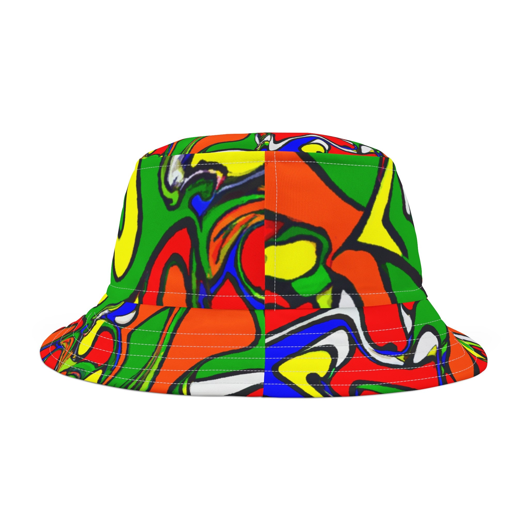 Groovy Spectrum Delight - Bucket Hat