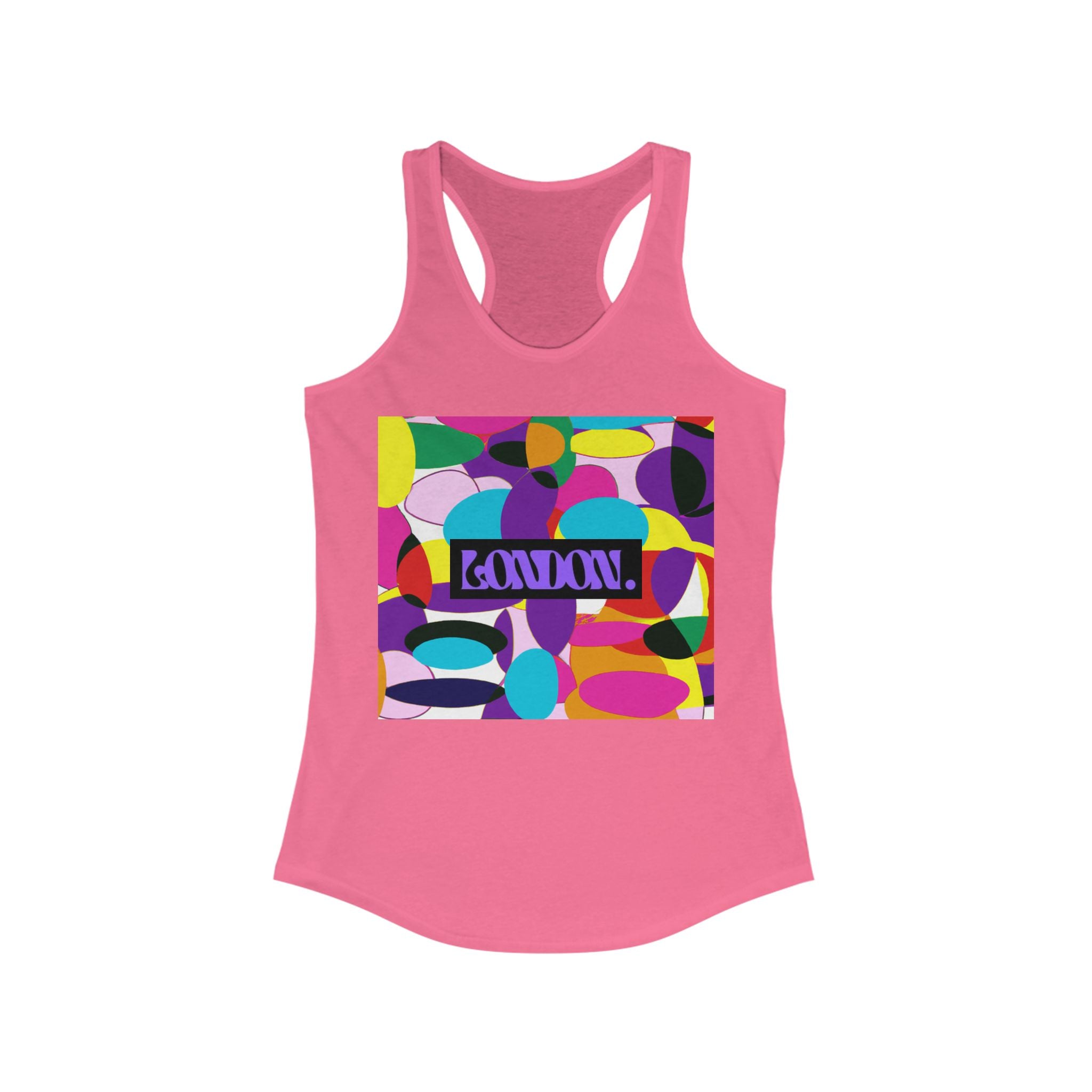 "Groovy Stardust Galaxy" - Racerback Tank Top