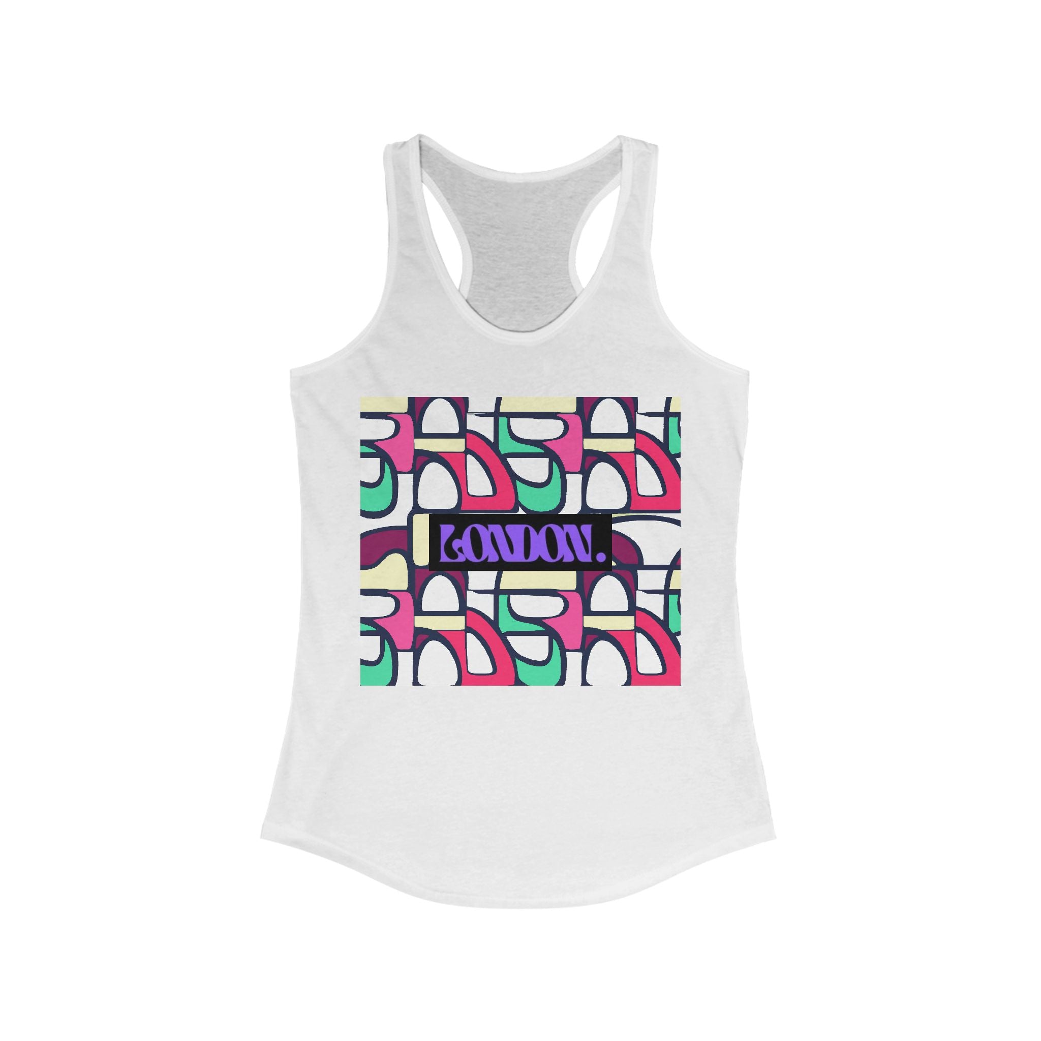 "KaleidoGroove Designs" - Racerback Tank Top