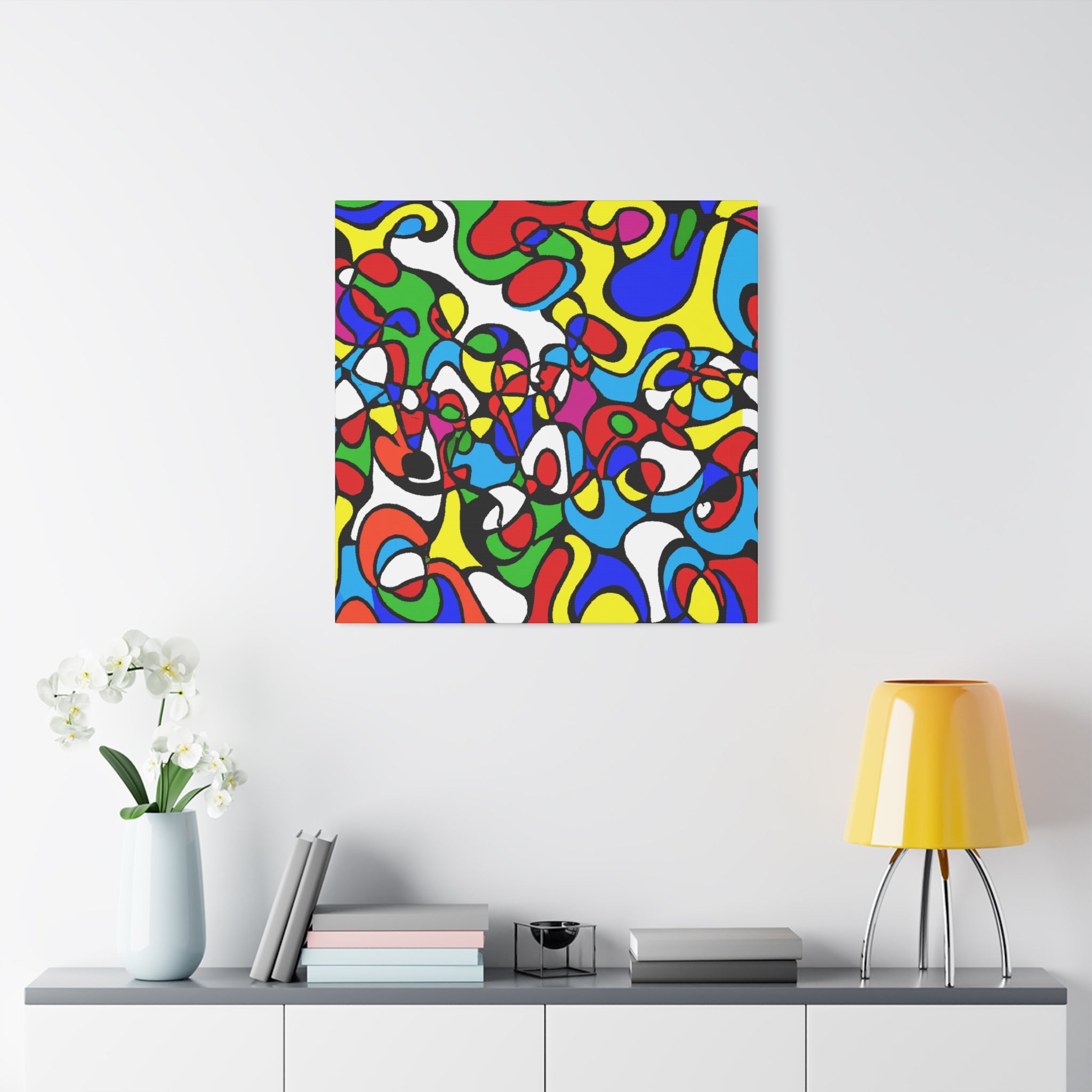Groovy Kaleidoscope - Canvas