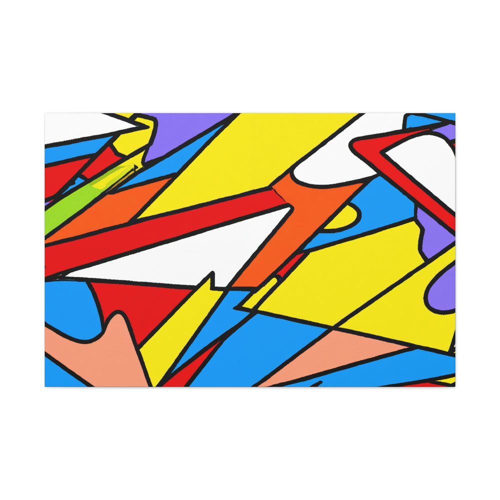 Groovy Kaleidoscope - Canvas