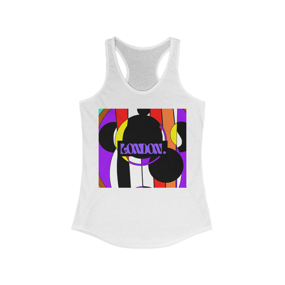 "Groovy Gaze" - Racerback Tank Top