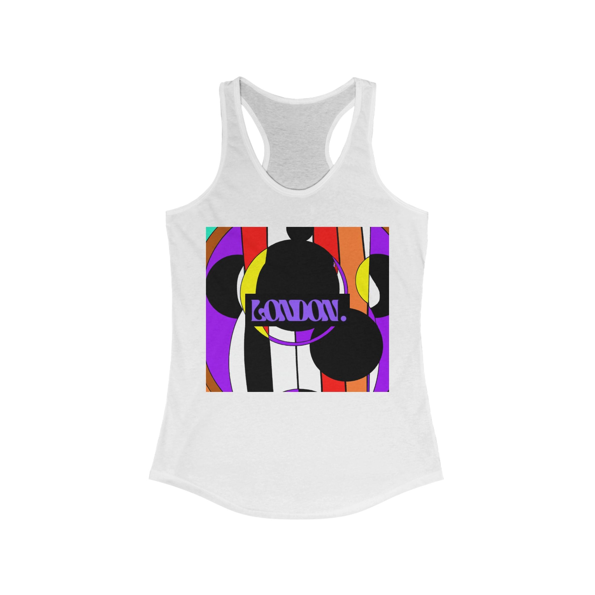 "Groovy Gaze" - Racerback Tank Top