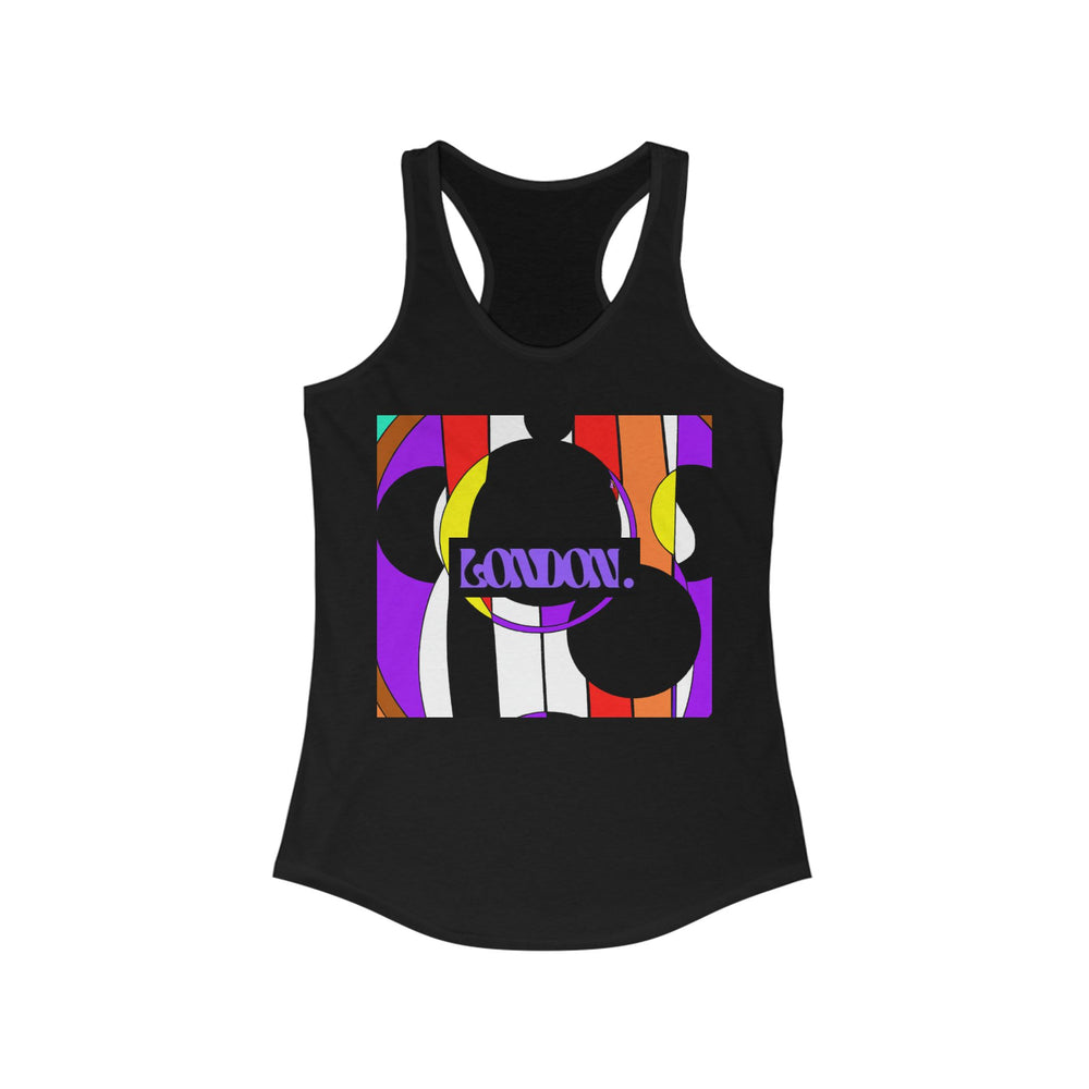 "Groovy Gaze" - Racerback Tank Top