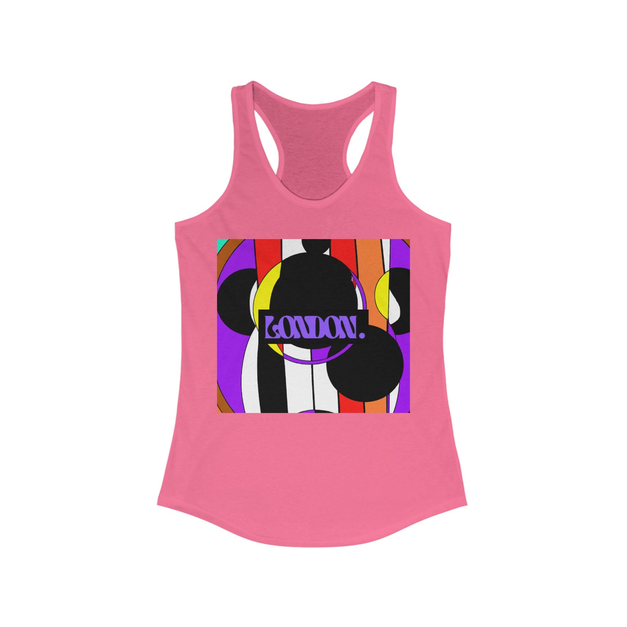 "Groovy Gaze" - Racerback Tank Top