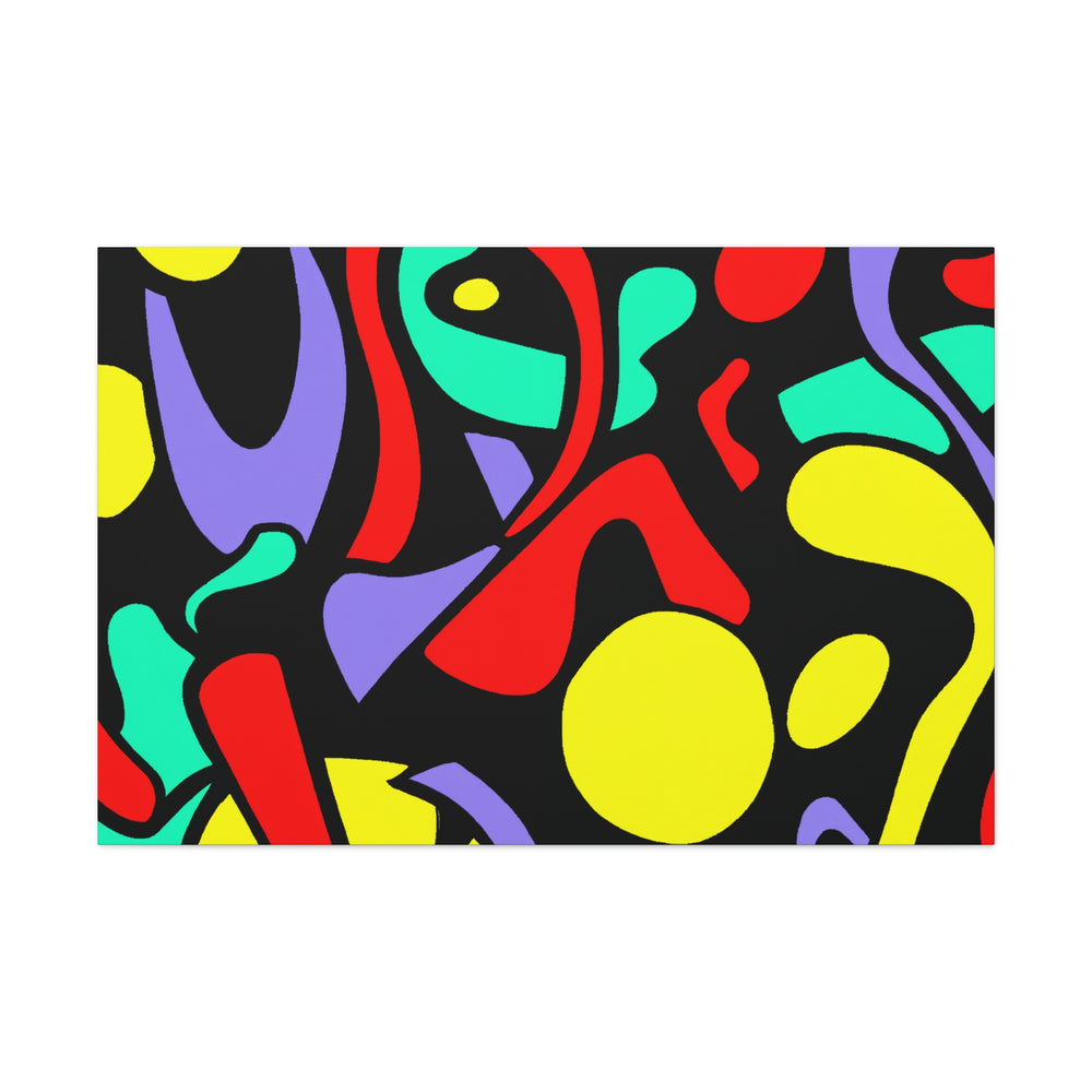 Groovy Kaleidoscope - Canvas