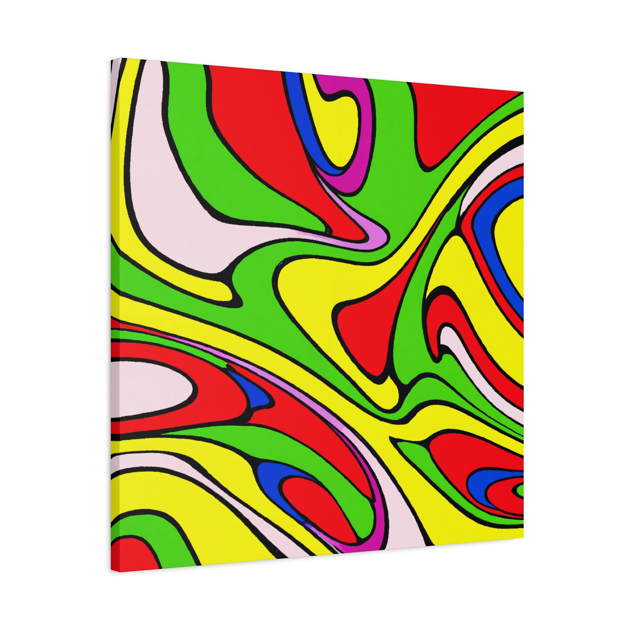 Groovy Kaleidoscope - Canvas