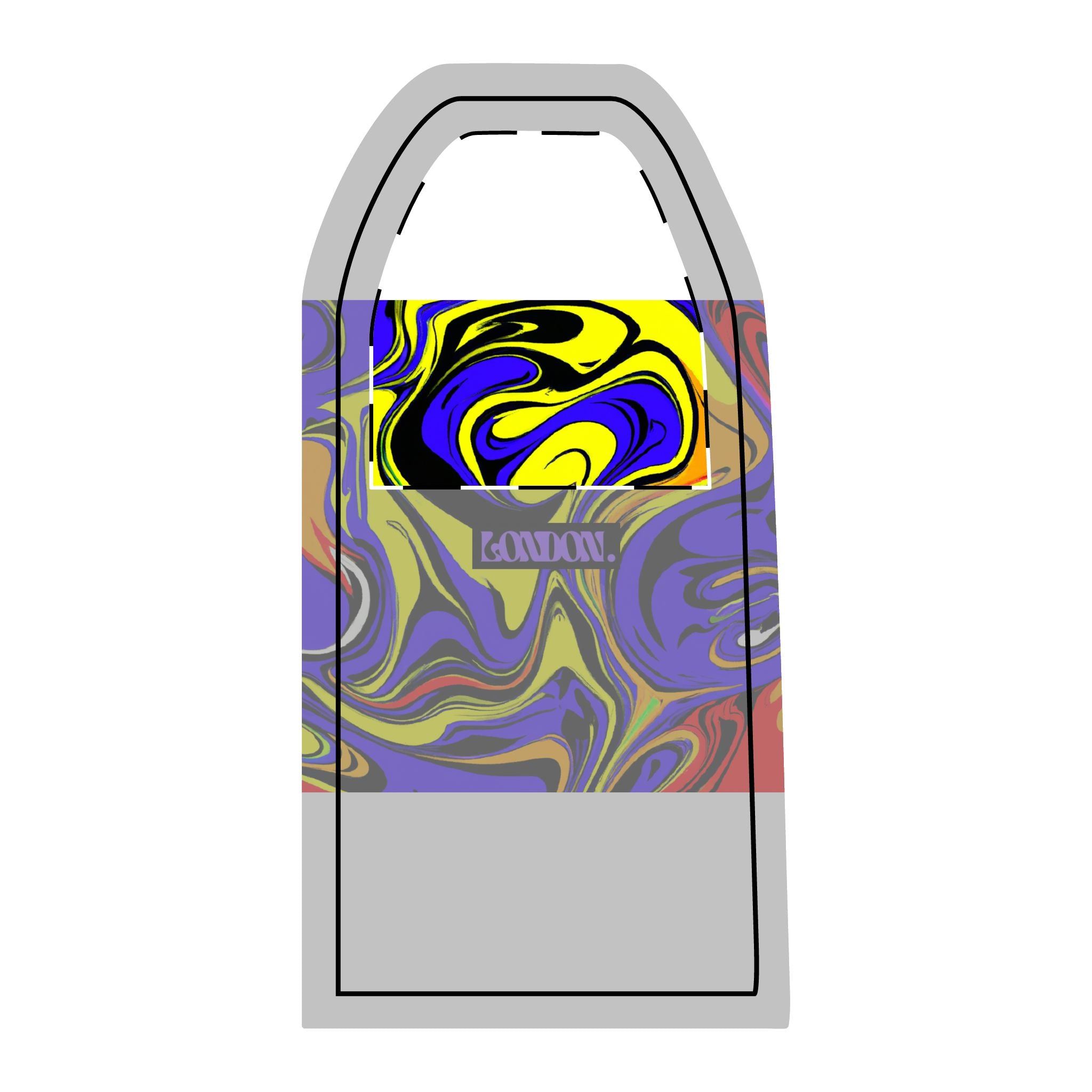 "PsycheDelia Rosetta" - Sling Bag