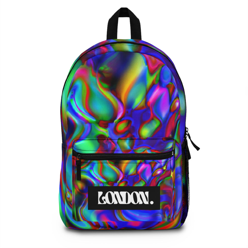 "Cosmo Starbright: Day-Glo Dreamer" - Backpack
