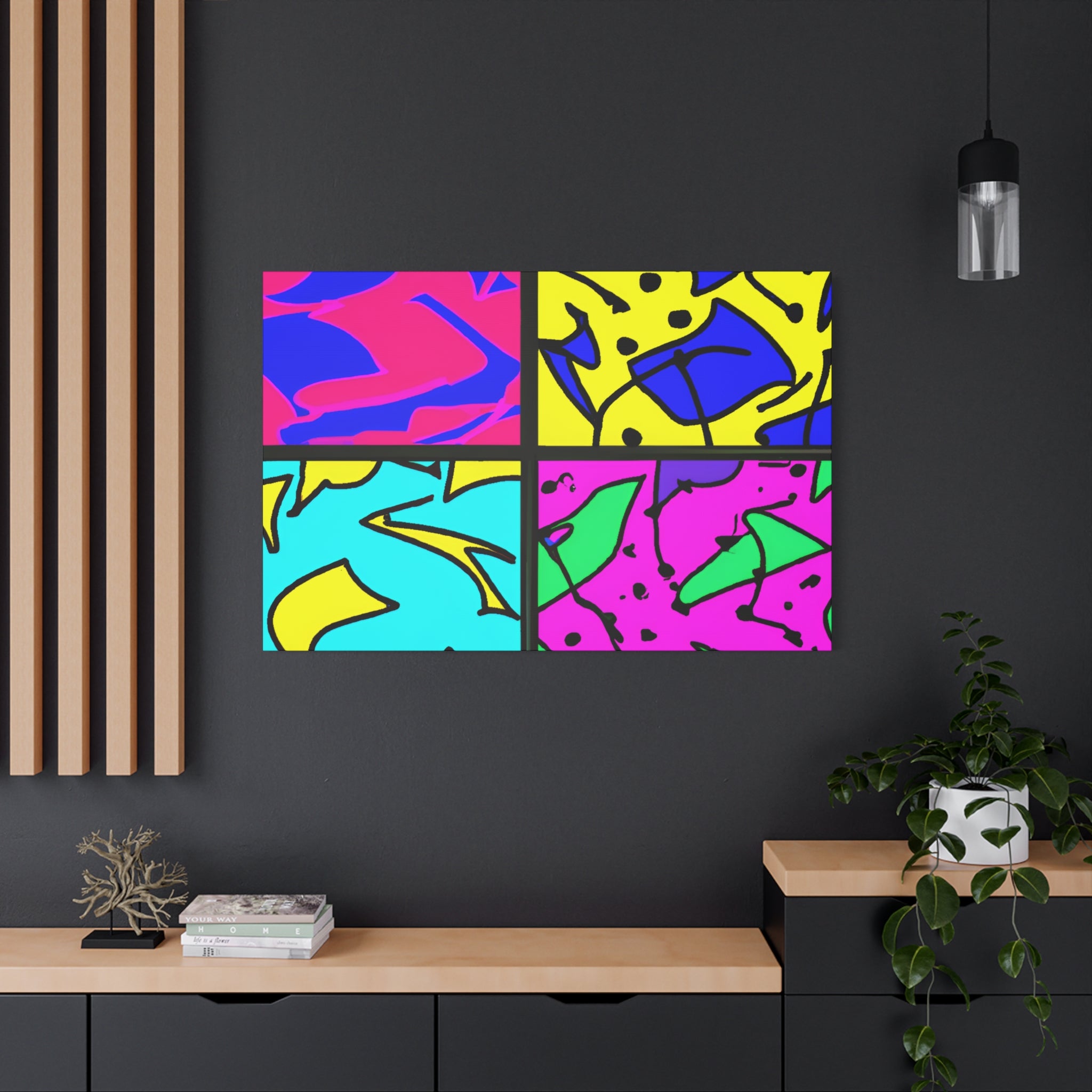 "Groovy Andy" - Canvas