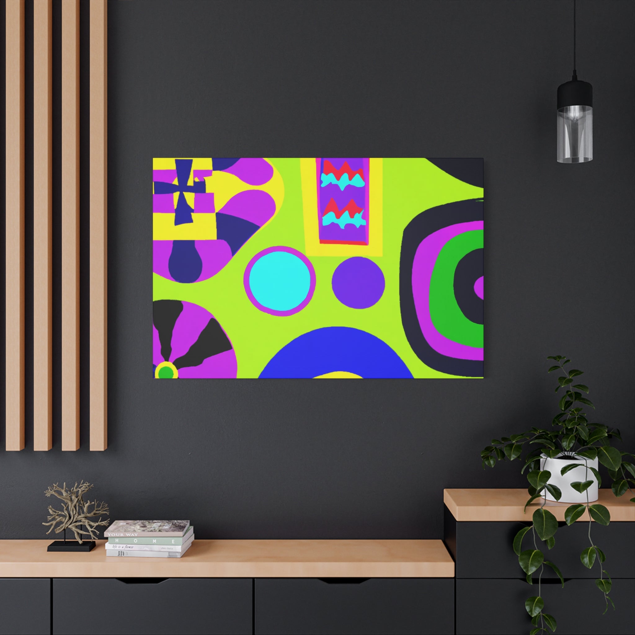 Groovy Nebula - Canvas