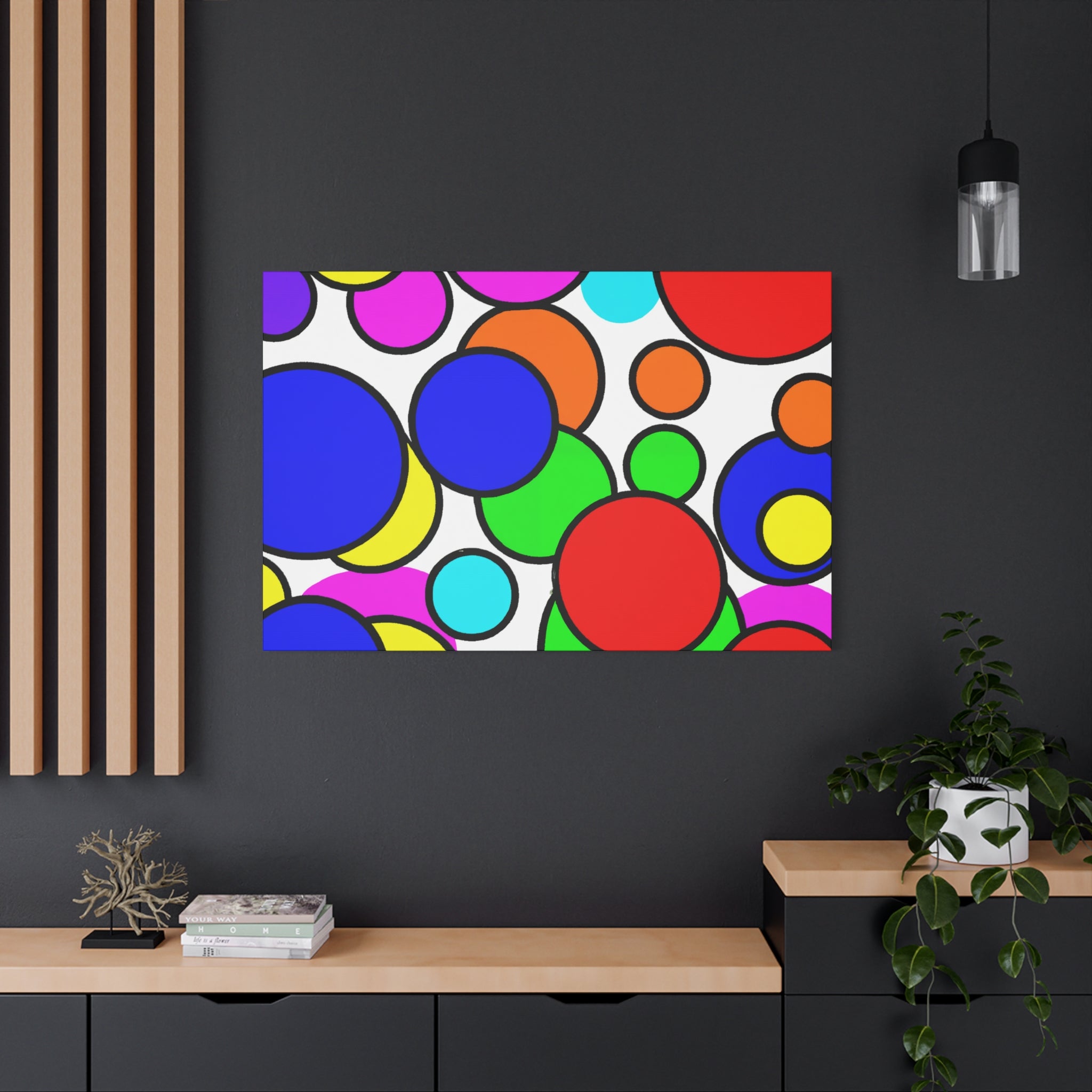 Groovy Spectrum - Canvas