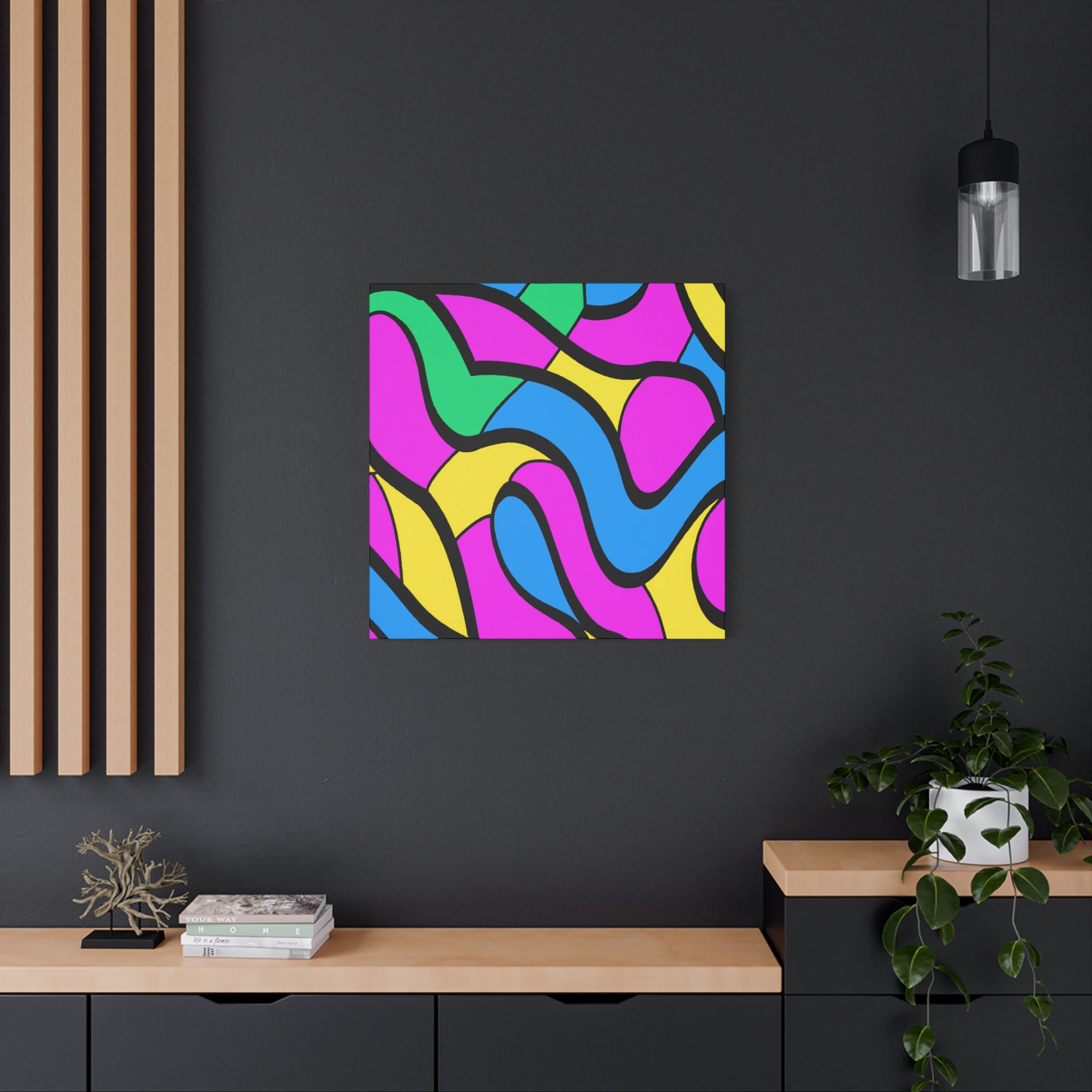 Groovy Whirlwind - Canvas